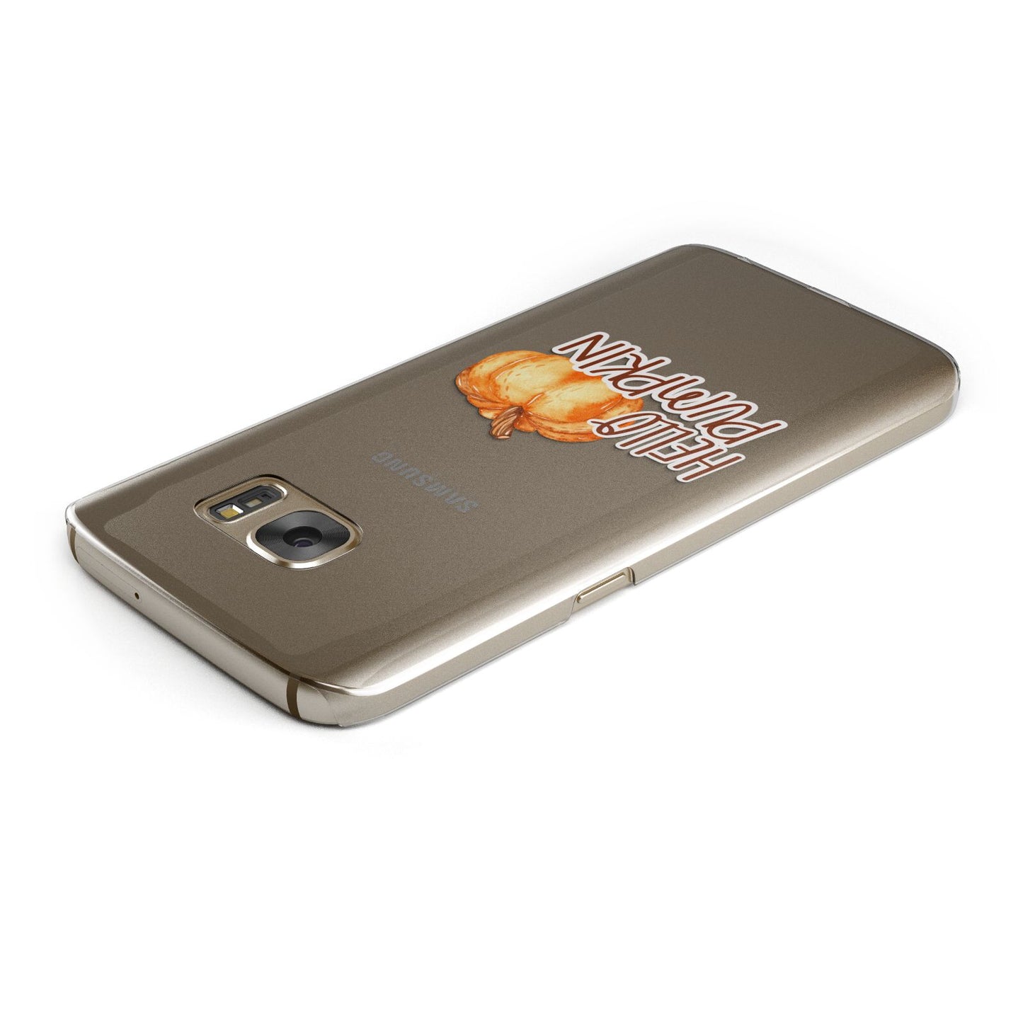 Hello Pumpkin Samsung Galaxy Case Top Cutout