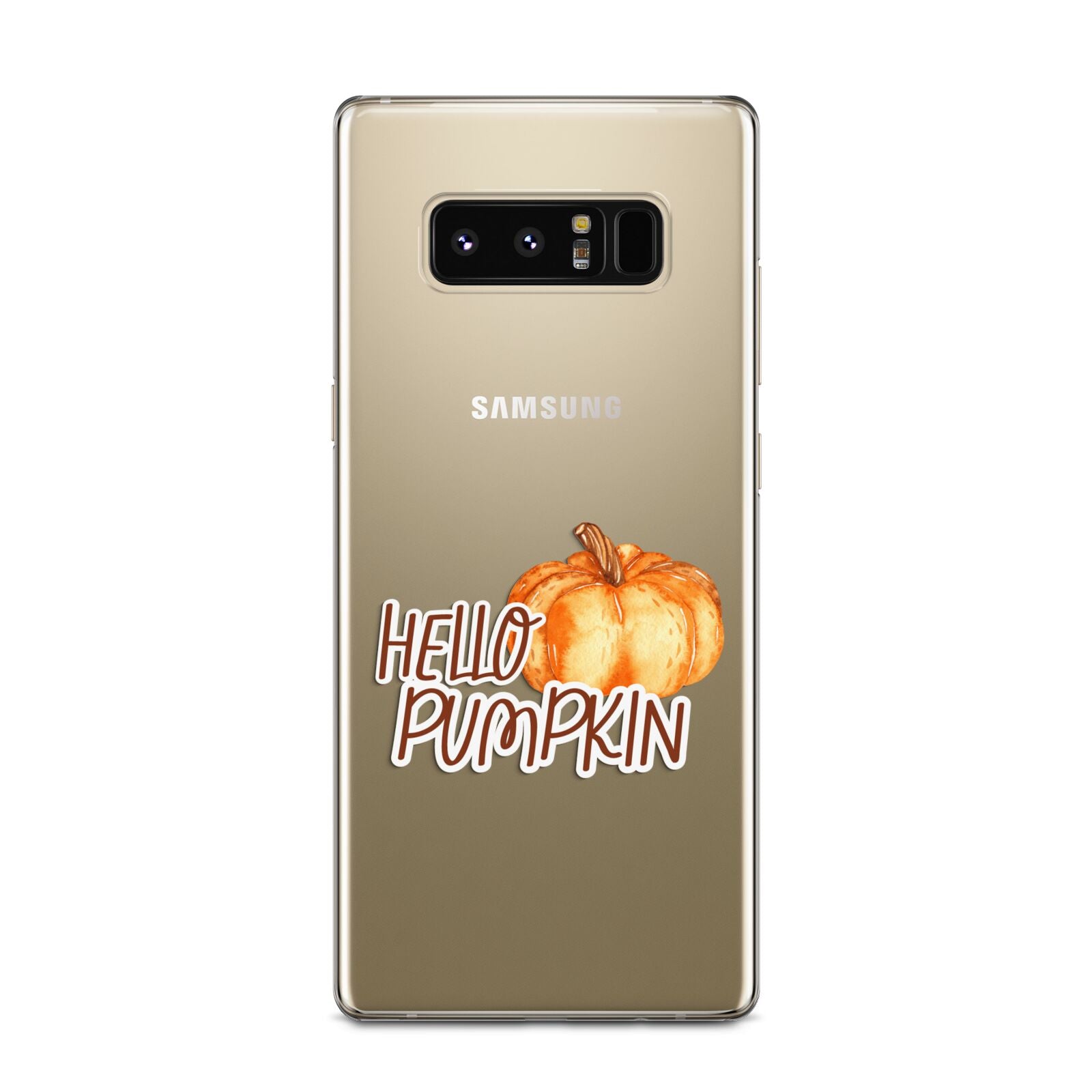 Hello Pumpkin Samsung Galaxy Note 8 Case