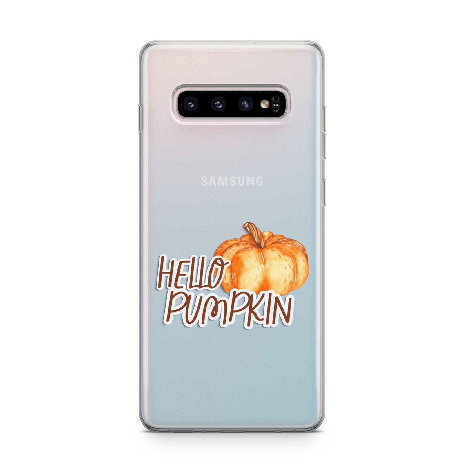 Hello Pumpkin Samsung Galaxy S10 Plus Case