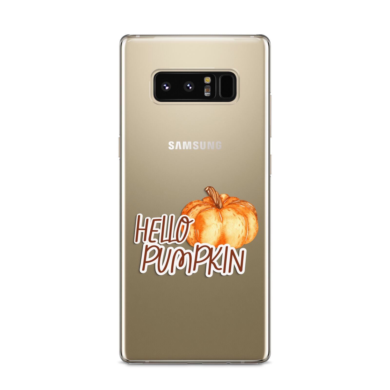 Hello Pumpkin Samsung Galaxy S8 Case