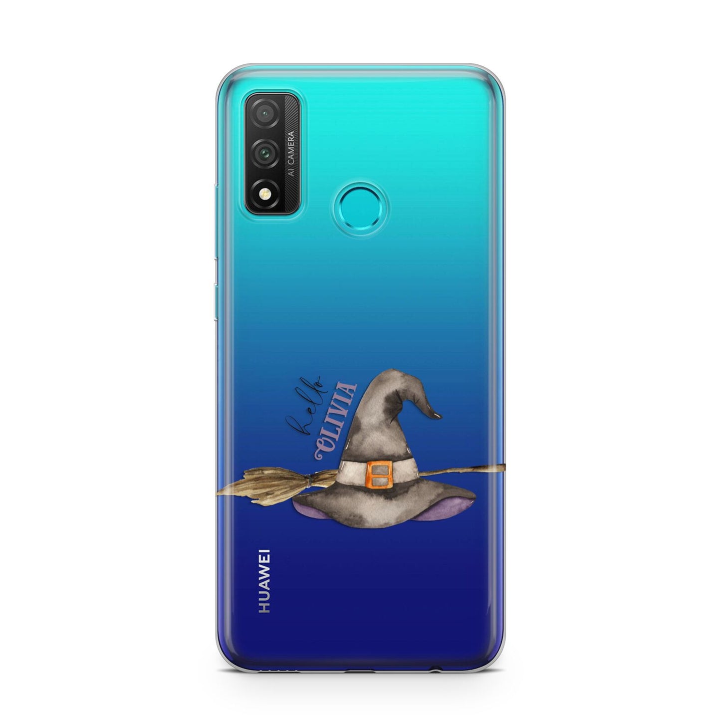 Hello Witch Hat Personalised Huawei P Smart 2020