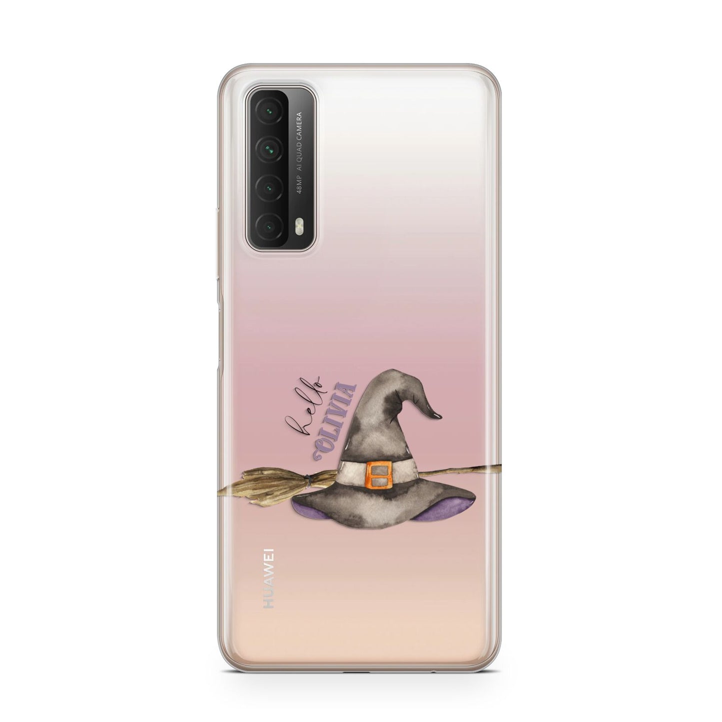 Hello Witch Hat Personalised Huawei P Smart 2021