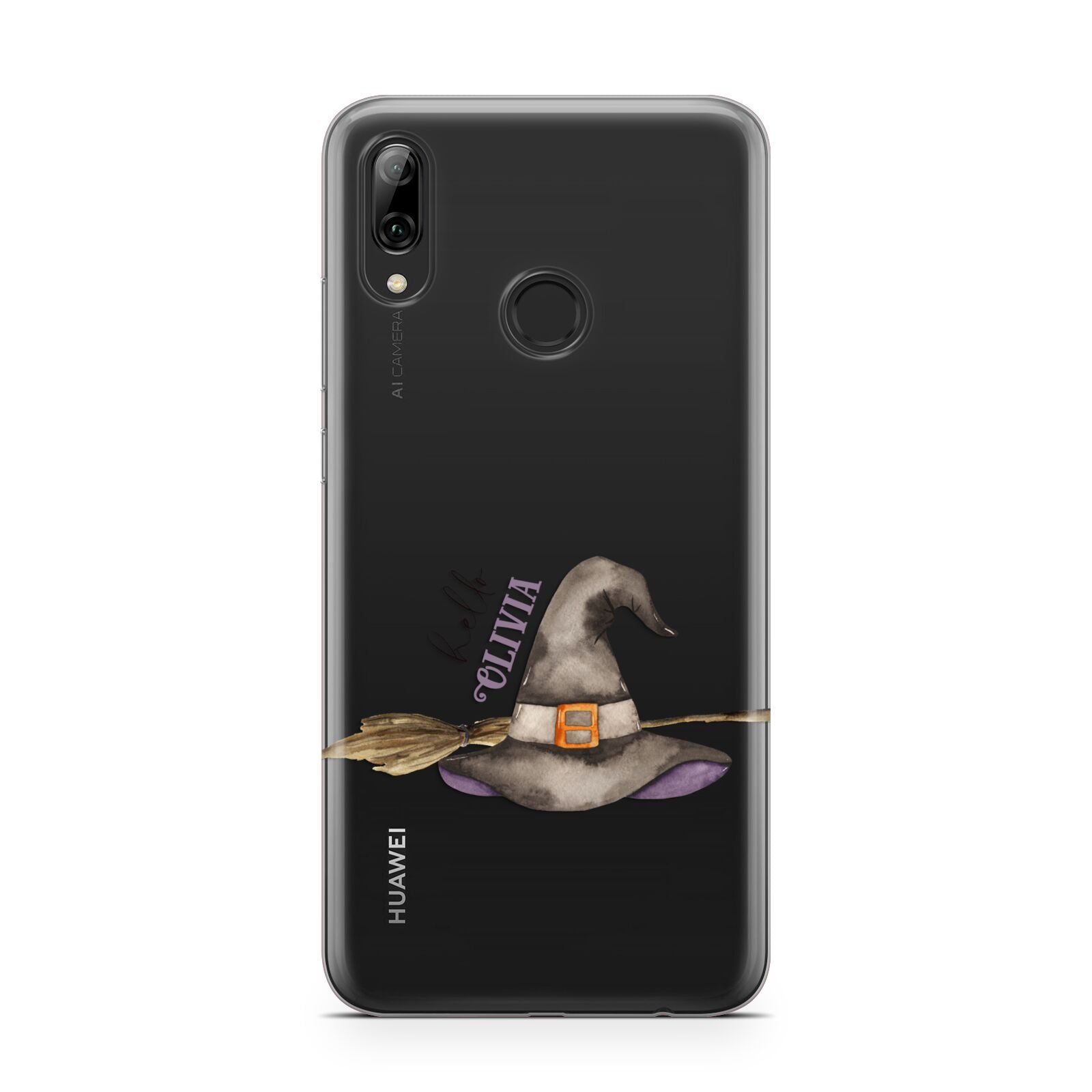 Hello Witch Hat Personalised Huawei Y7 2019