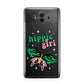 Hippie Girl Huawei Mate 10 Protective Phone Case