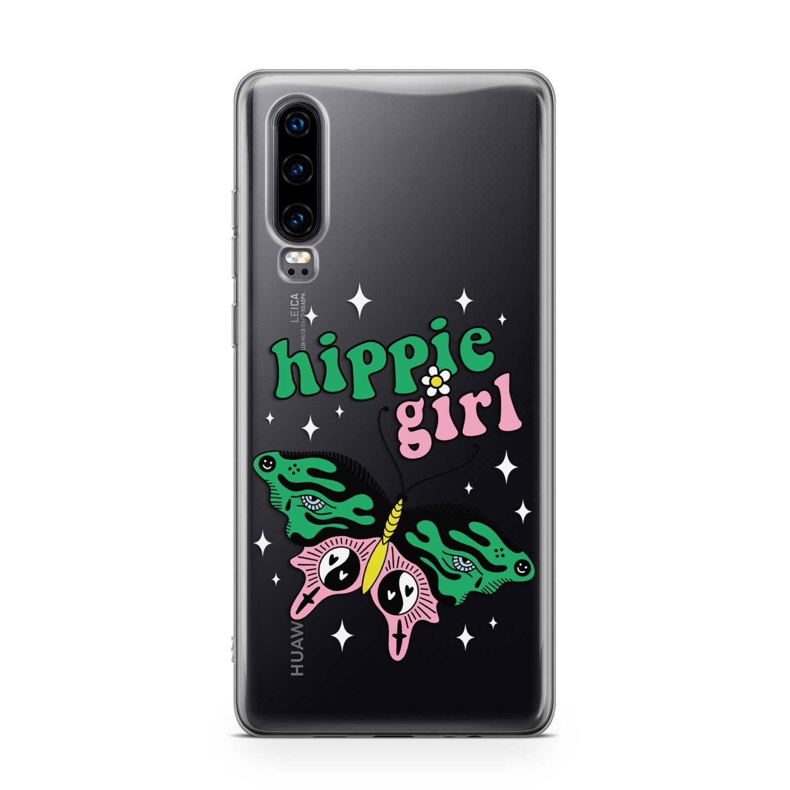 Hippie Girl Huawei P30 Phone Case