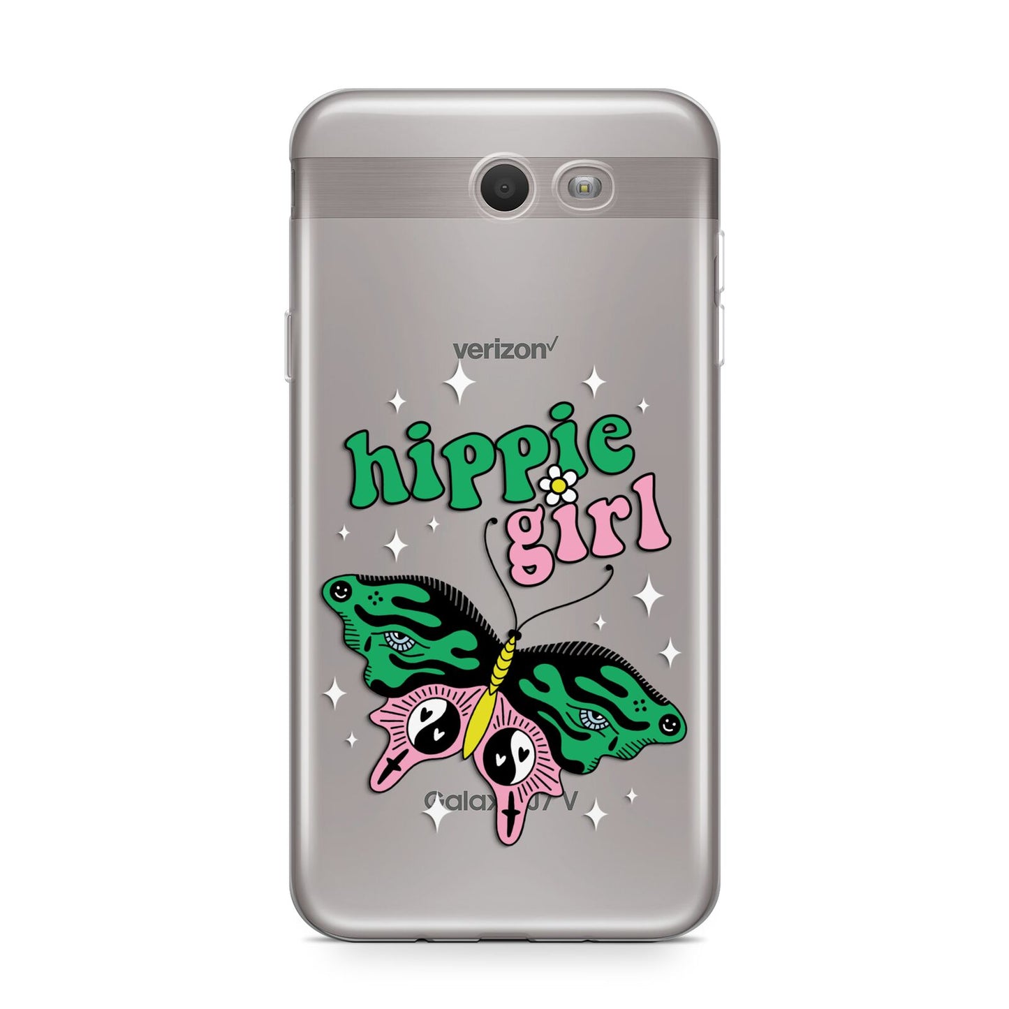 Hippie Girl Samsung Galaxy J7 2017 Case