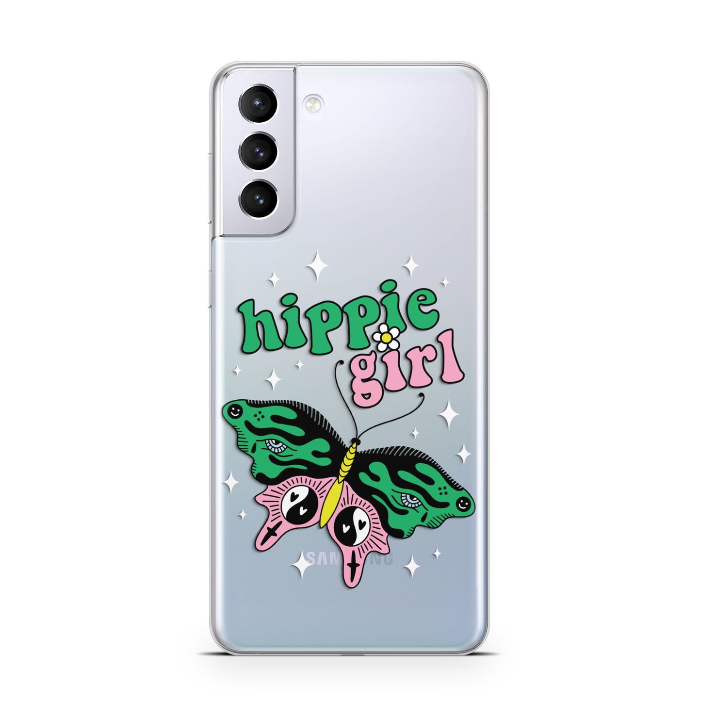 Hippie Girl Samsung S21 Plus Case