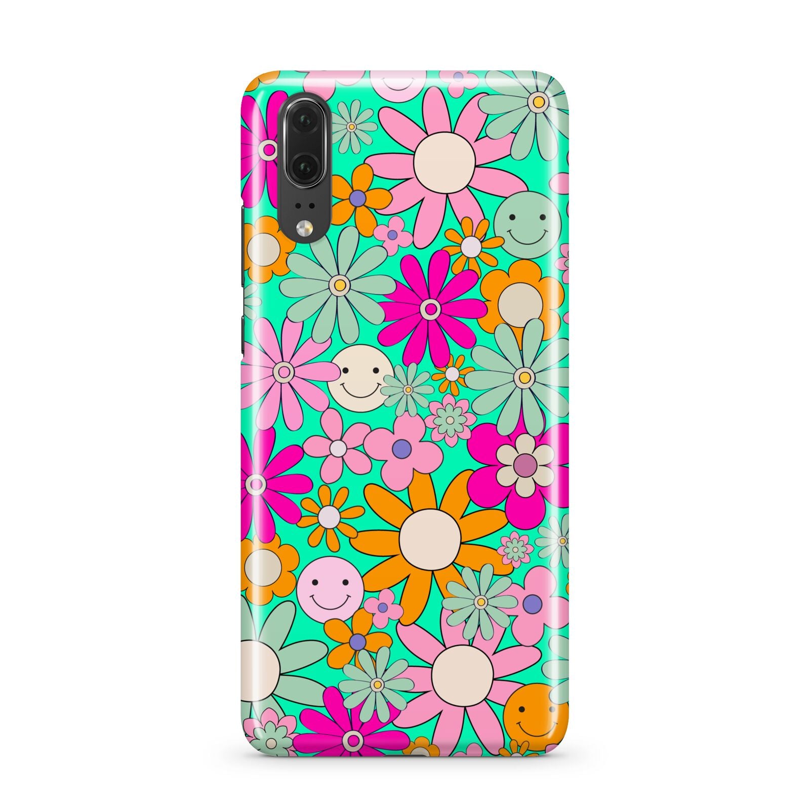 Hippy Floral Huawei P20 Phone Case