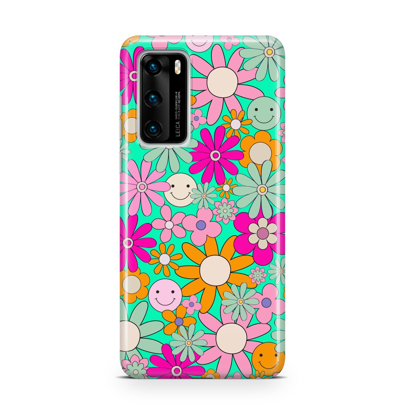 Hippy Floral Huawei P40 Phone Case