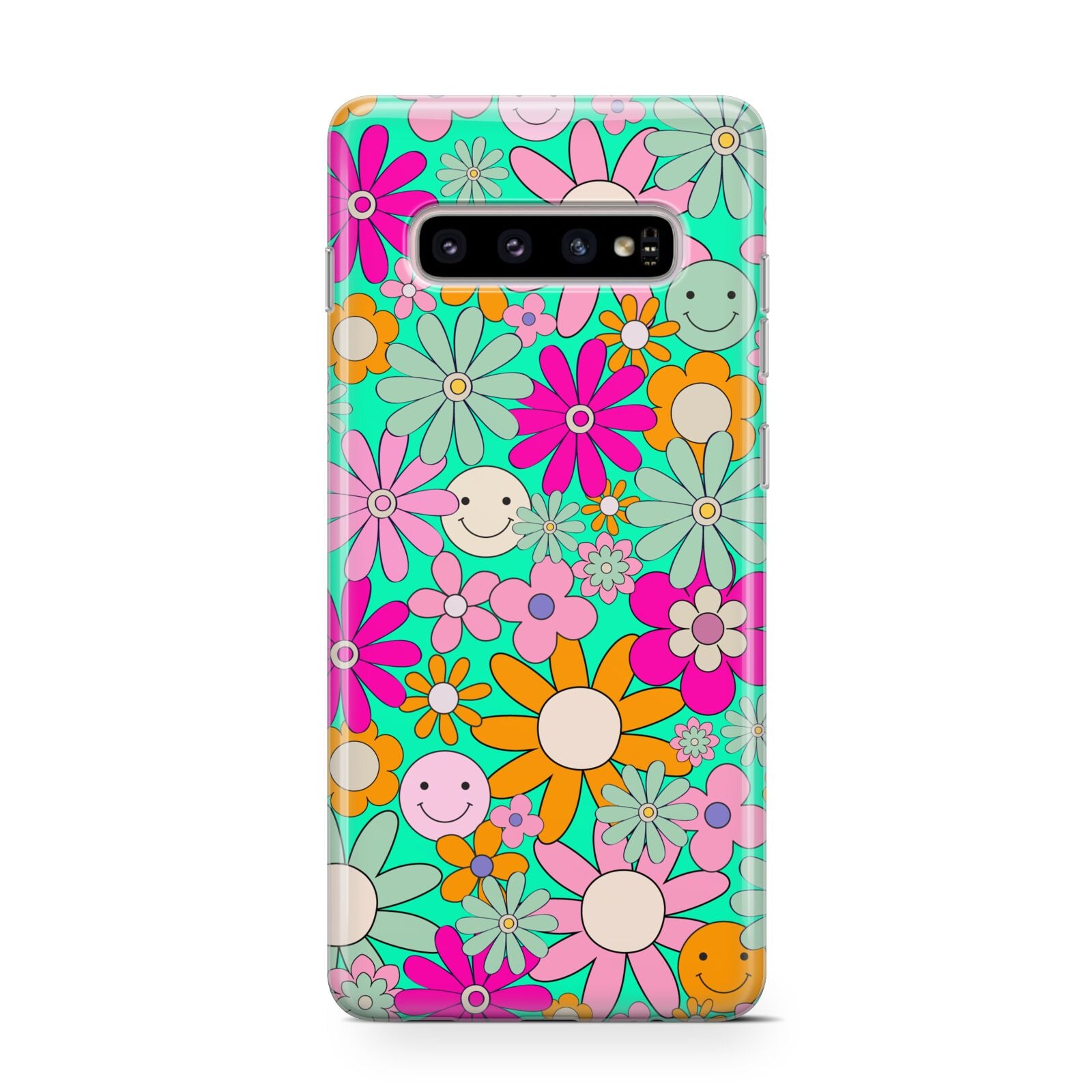 Hippy Floral Protective Samsung Galaxy Case