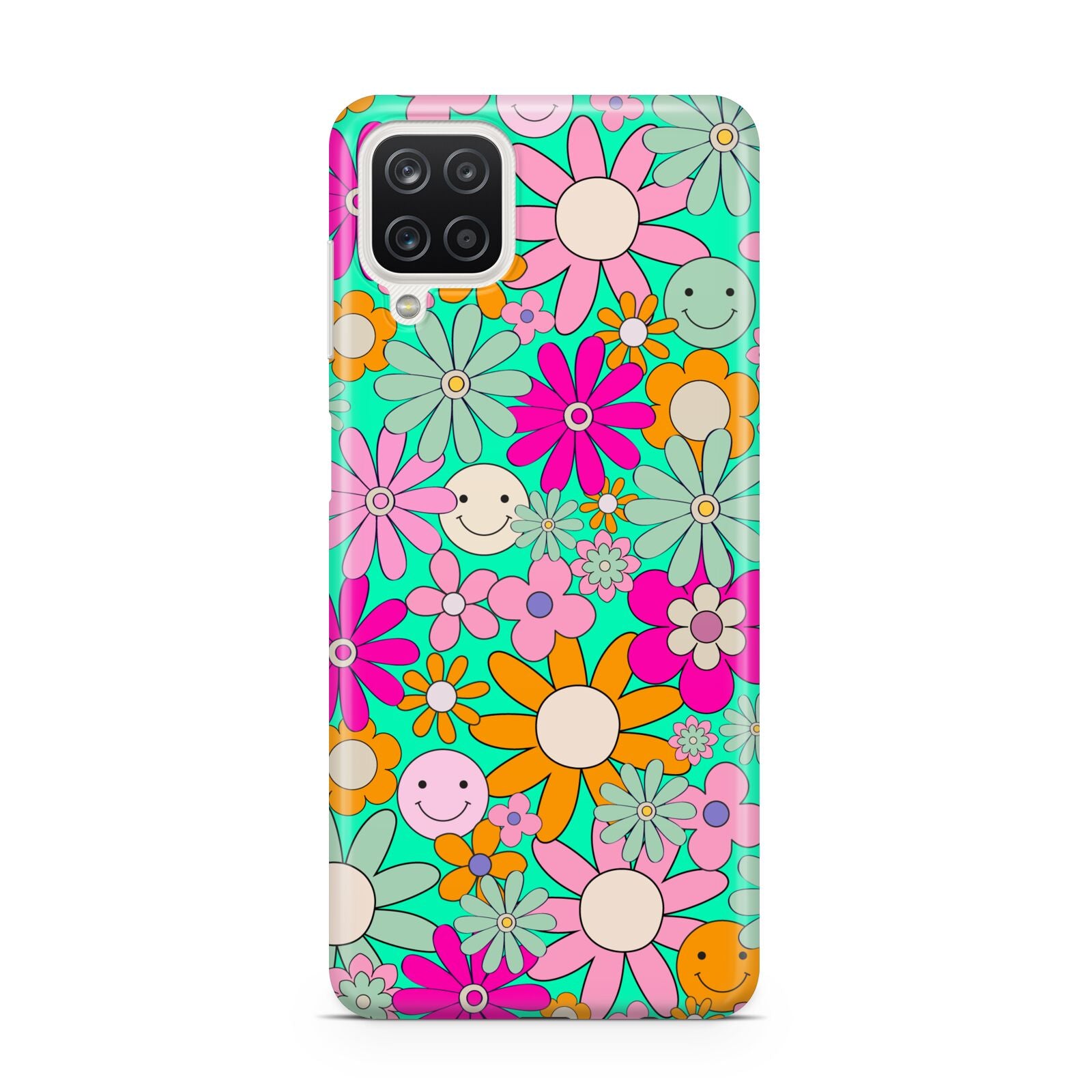 Hippy Floral Samsung A12 Case