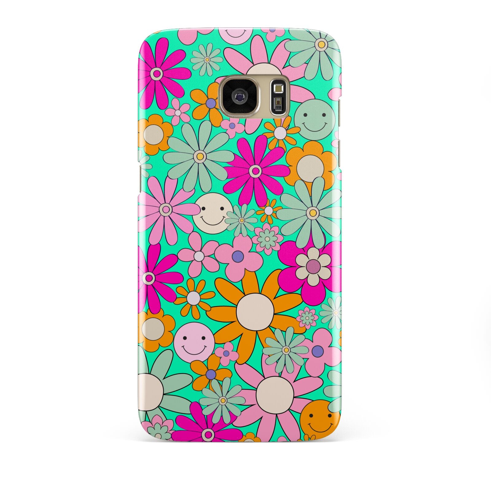 Hippy Floral Samsung Galaxy S7 Edge Case