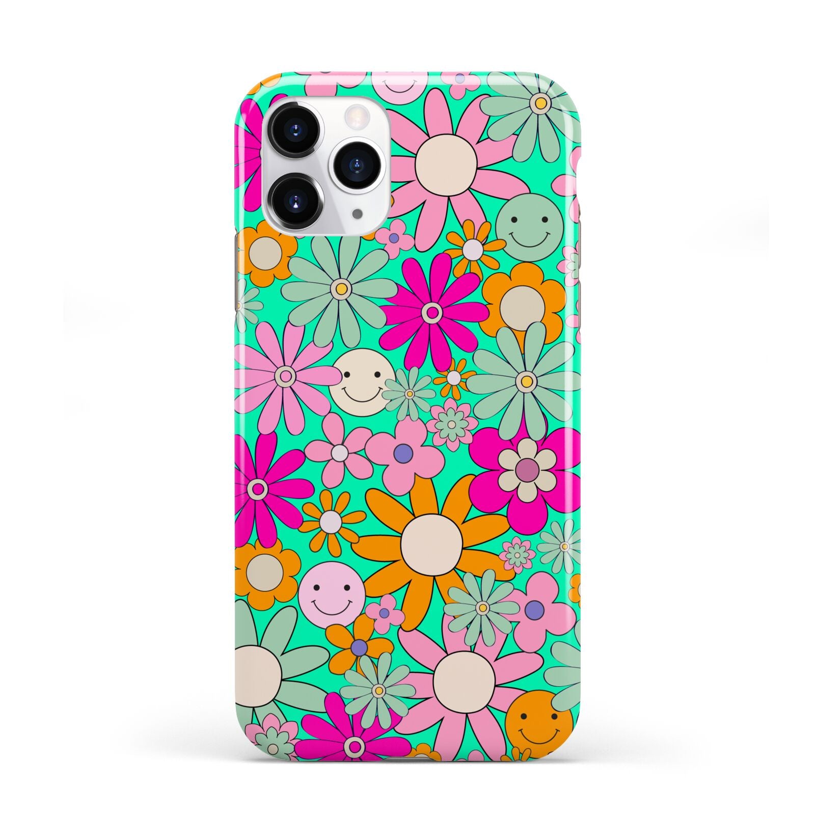 Hippy Floral iPhone 11 Pro 3D Tough Case