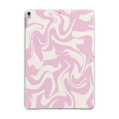 Hippy Swirl Apple iPad Silver Case