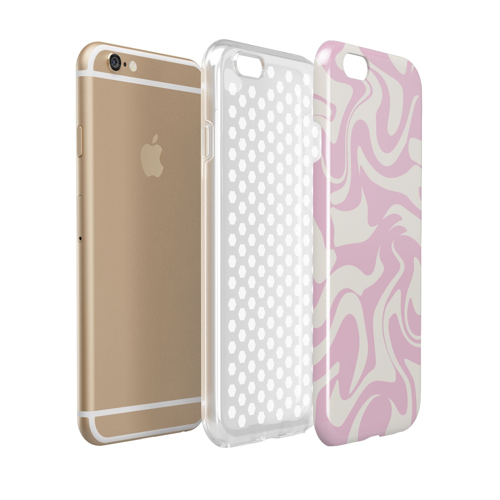 Hippy Swirl Apple iPhone 6 3D Tough Case Expanded view