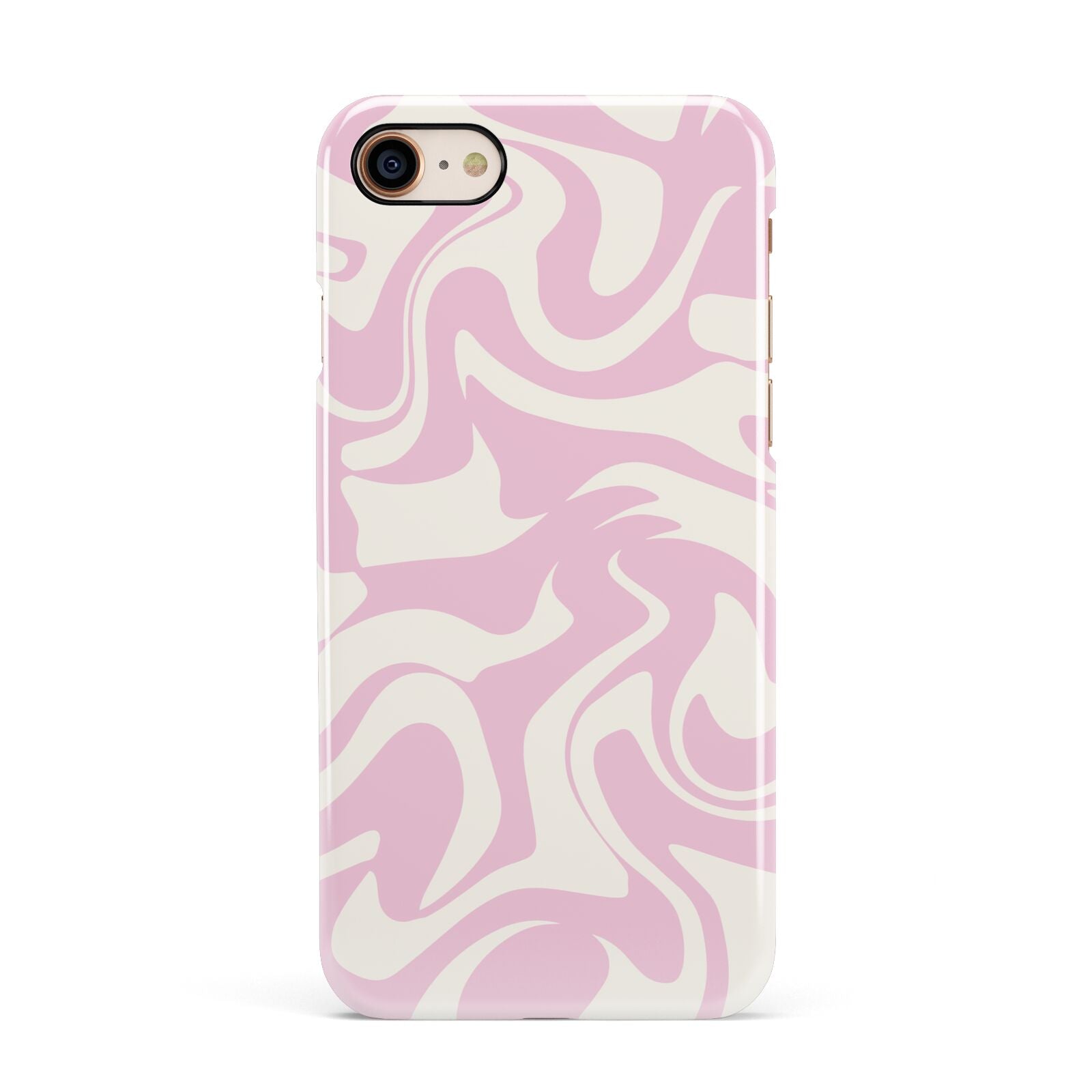 Hippy Swirl Apple iPhone 7 8 3D Snap Case