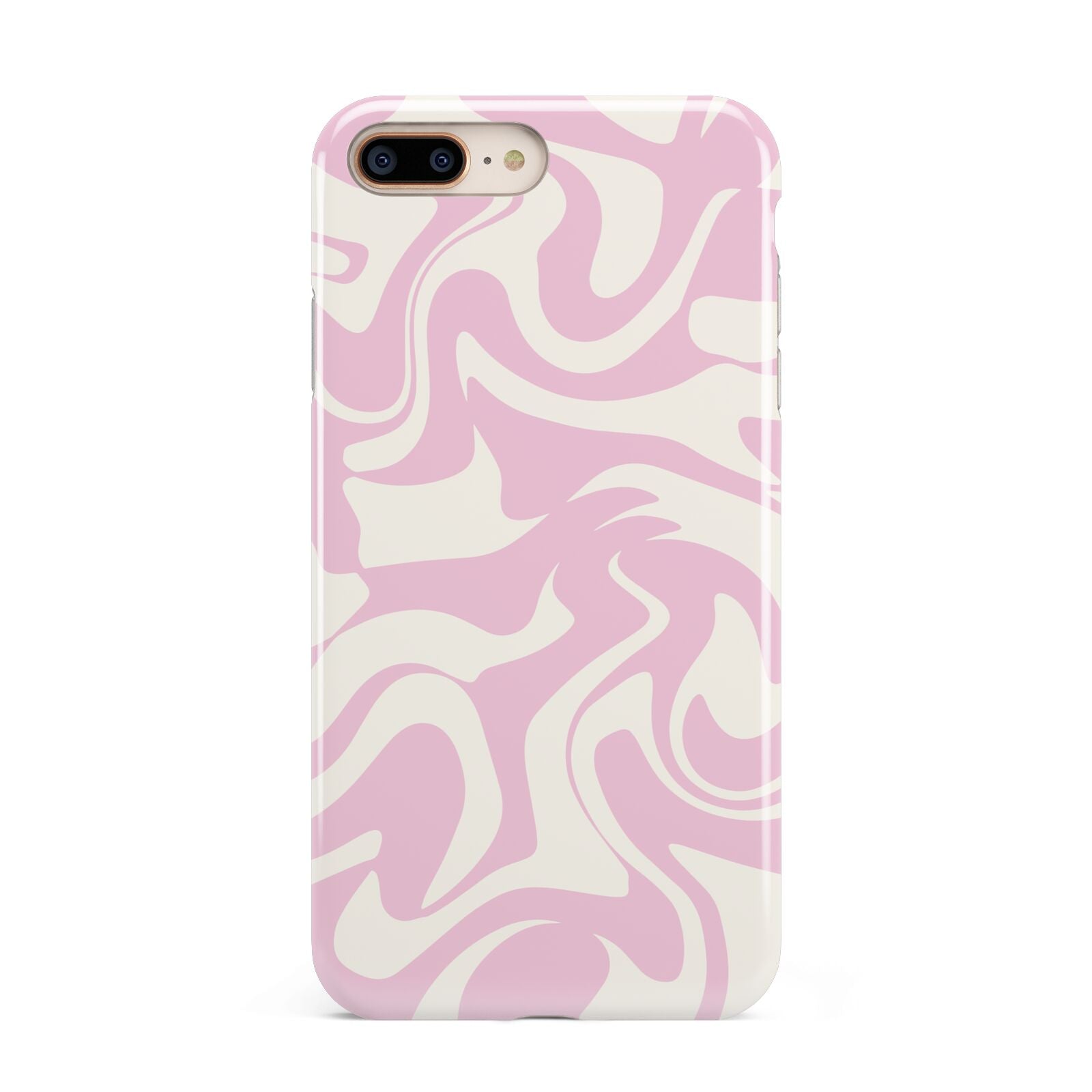 Hippy Swirl Apple iPhone 7 8 Plus 3D Tough Case