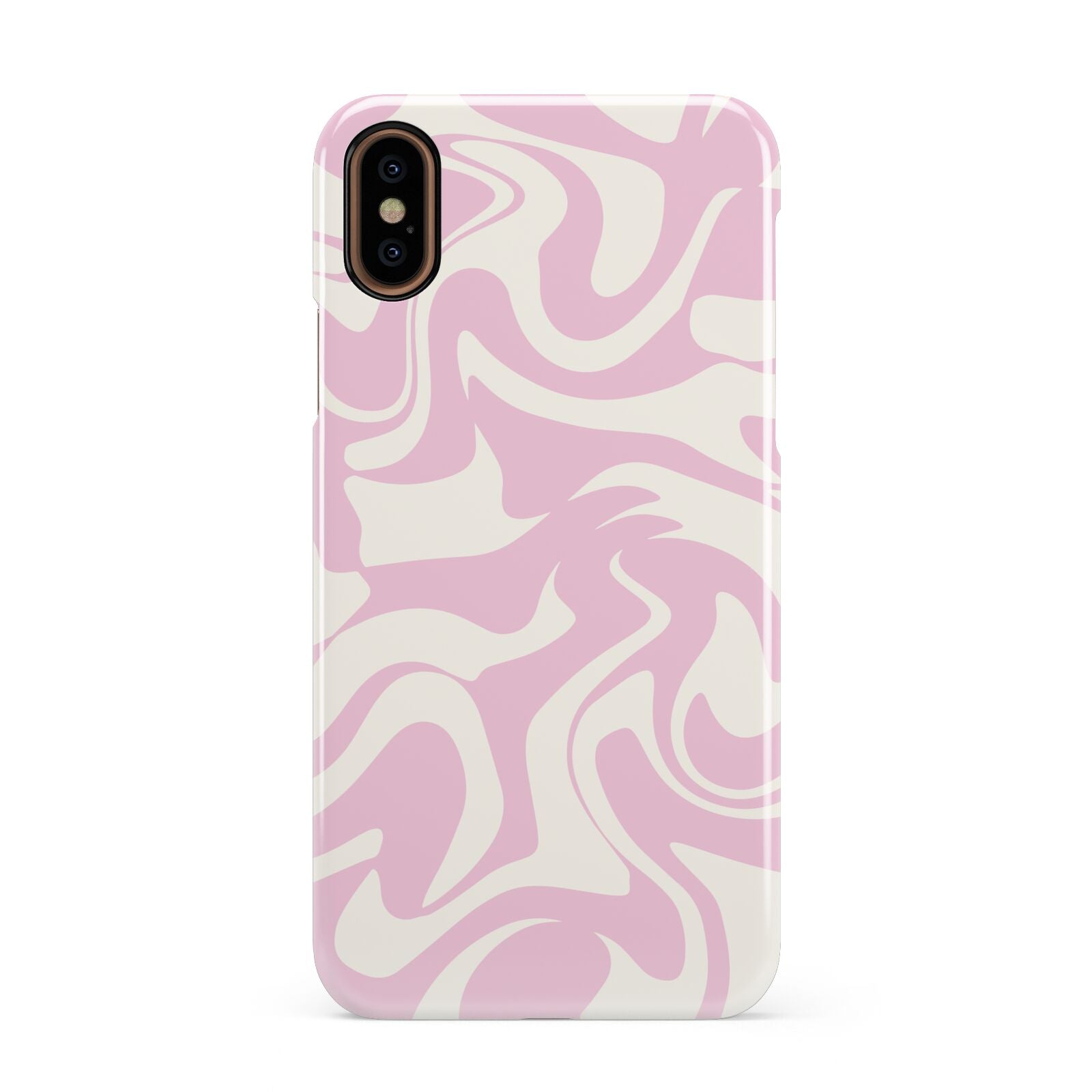 Hippy Swirl Apple iPhone XS 3D Snap Case