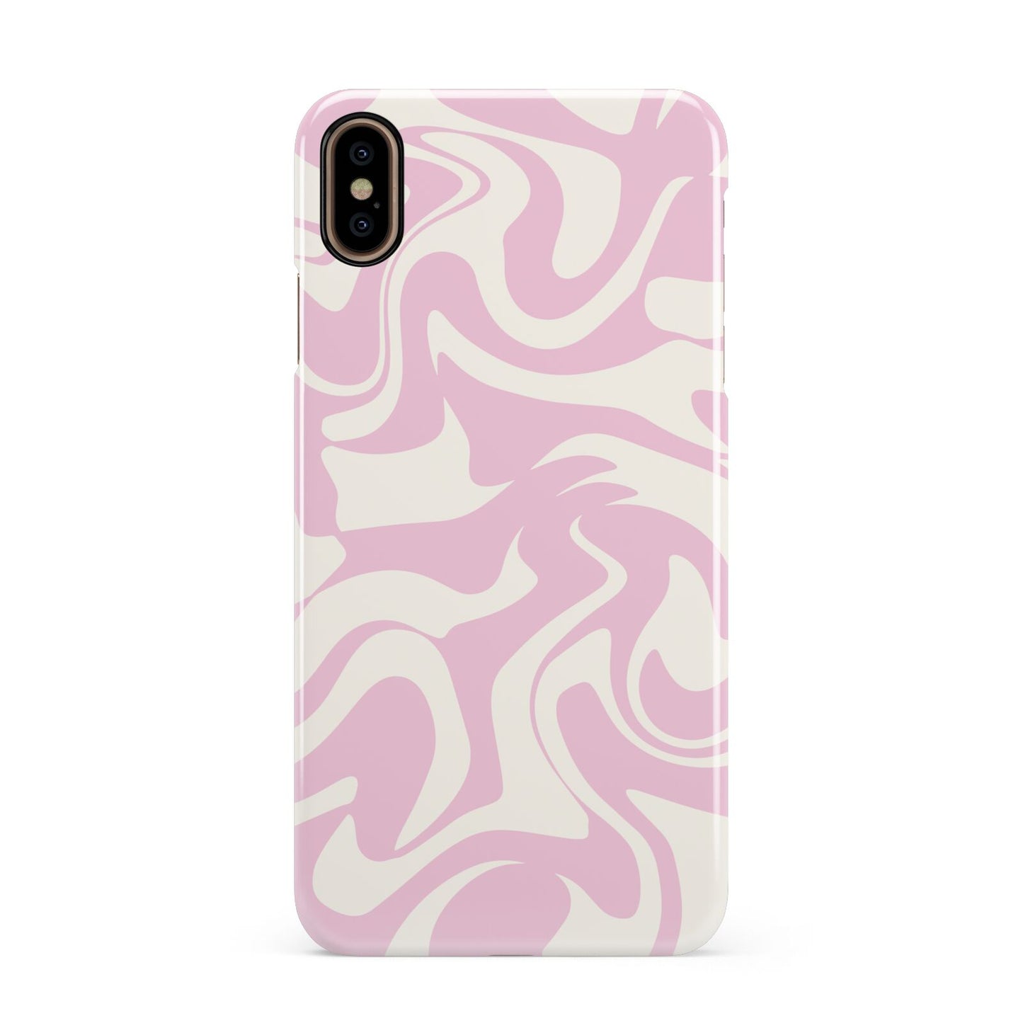 Hippy Swirl Apple iPhone Xs Max 3D Snap Case