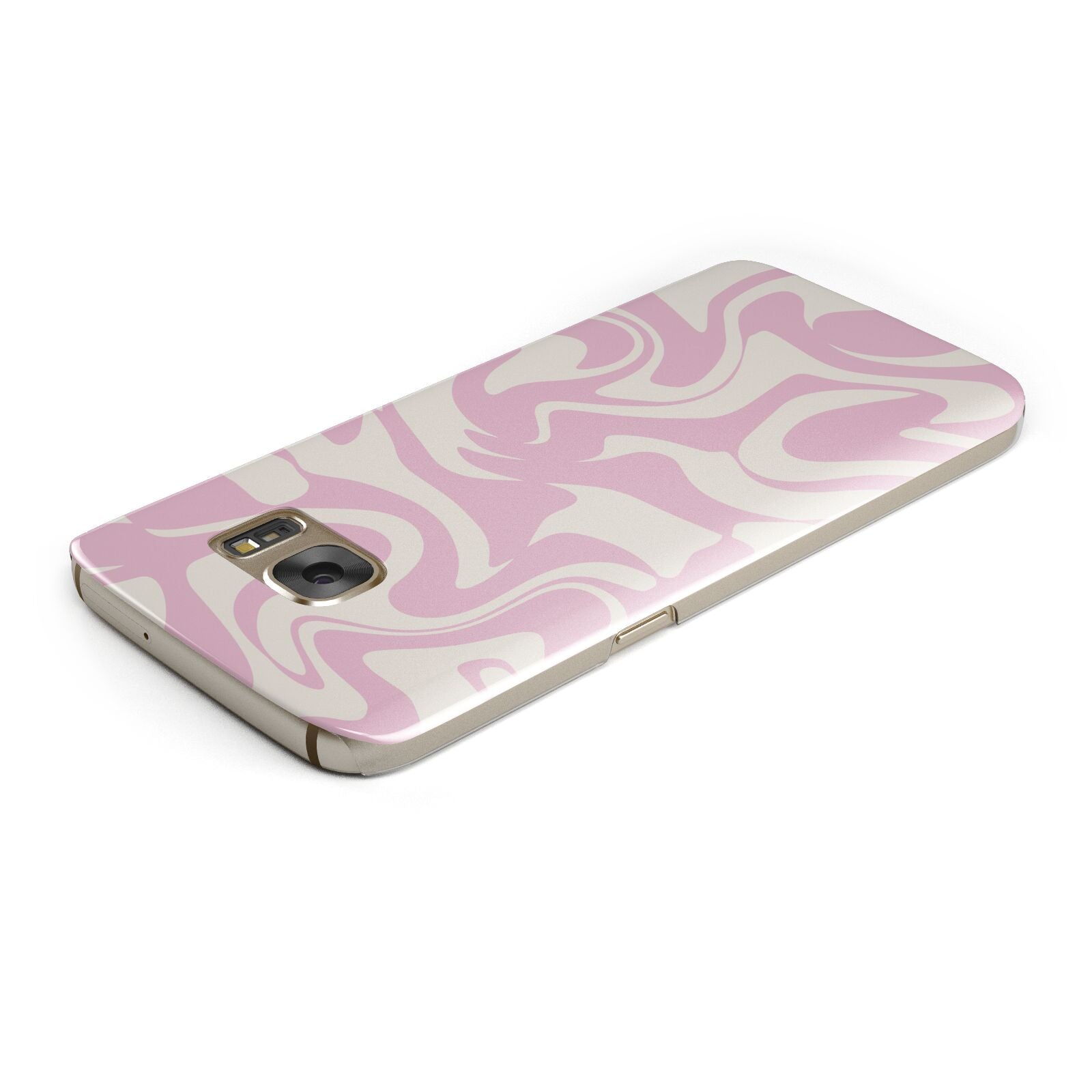 Hippy Swirl Samsung Galaxy Case Top Cutout