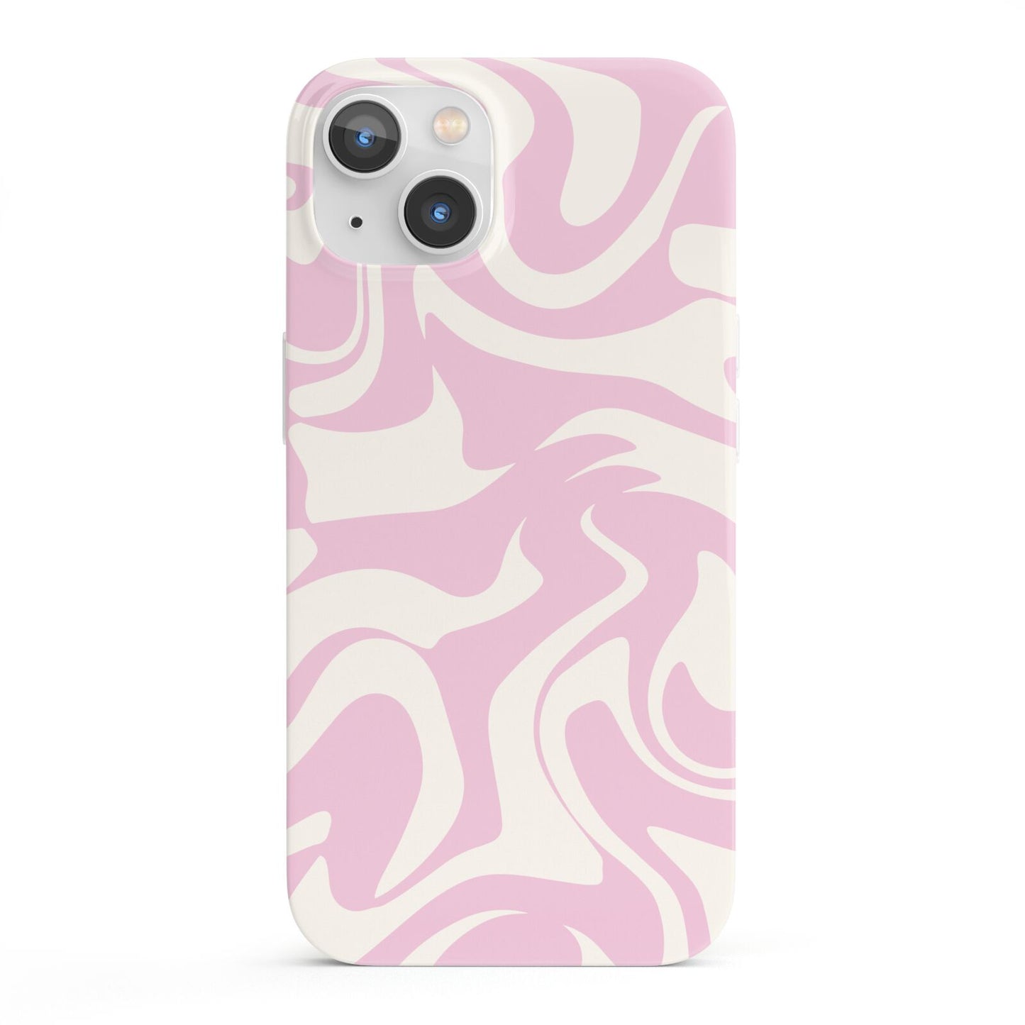 Hippy Swirl iPhone 13 Full Wrap 3D Snap Case