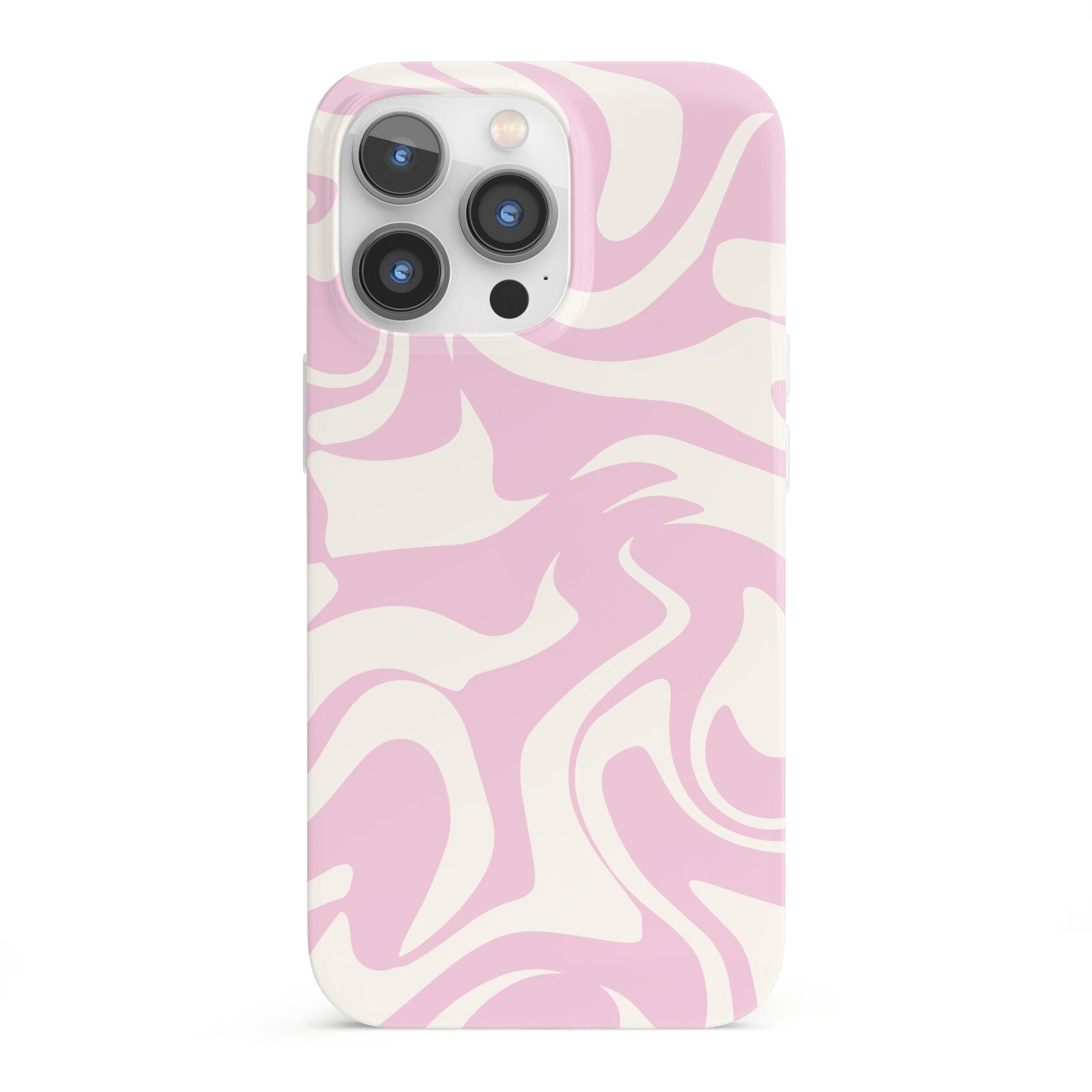 Hippy Swirl iPhone 13 Pro Full Wrap 3D Snap Case