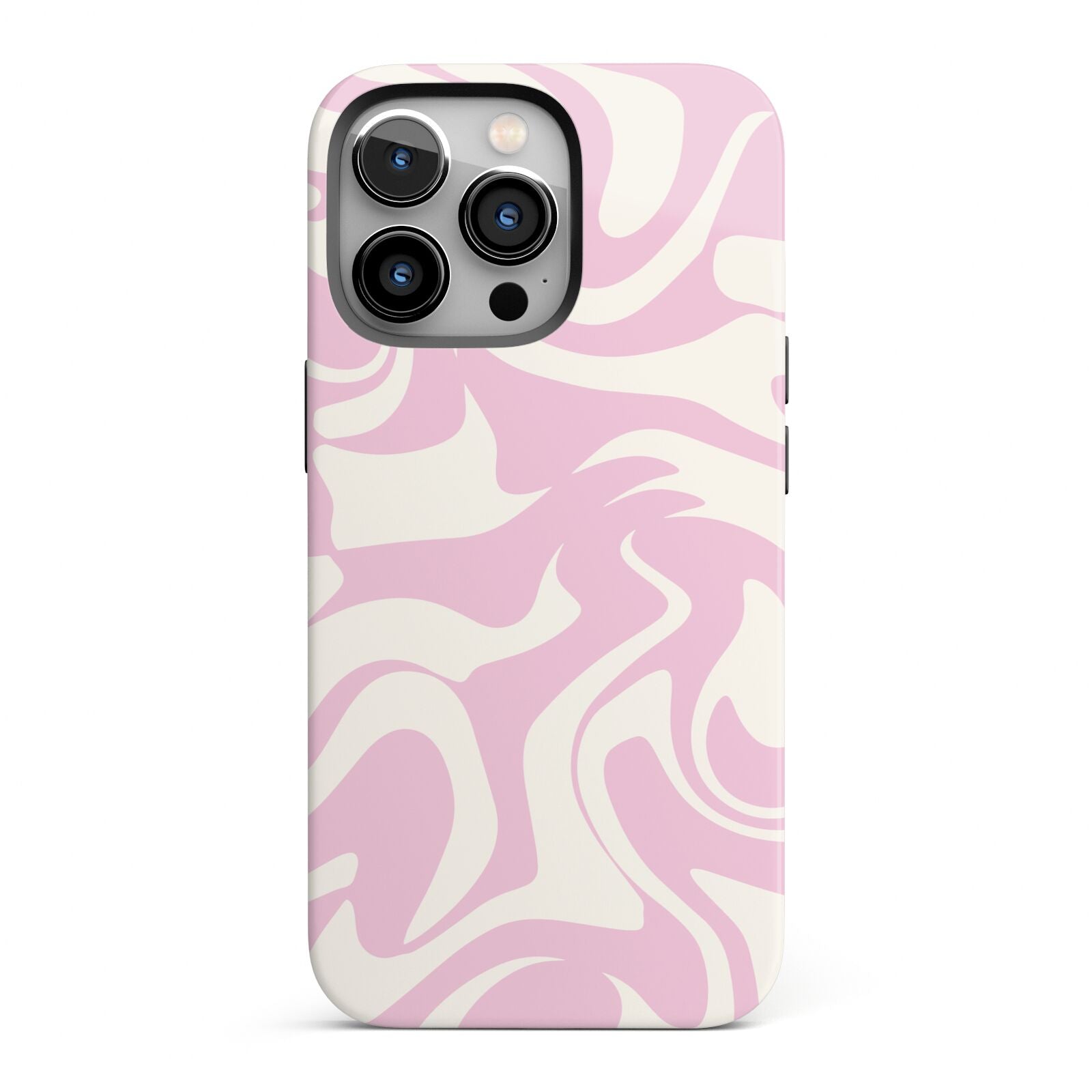 Hippy Swirl iPhone 13 Pro Full Wrap 3D Tough Case