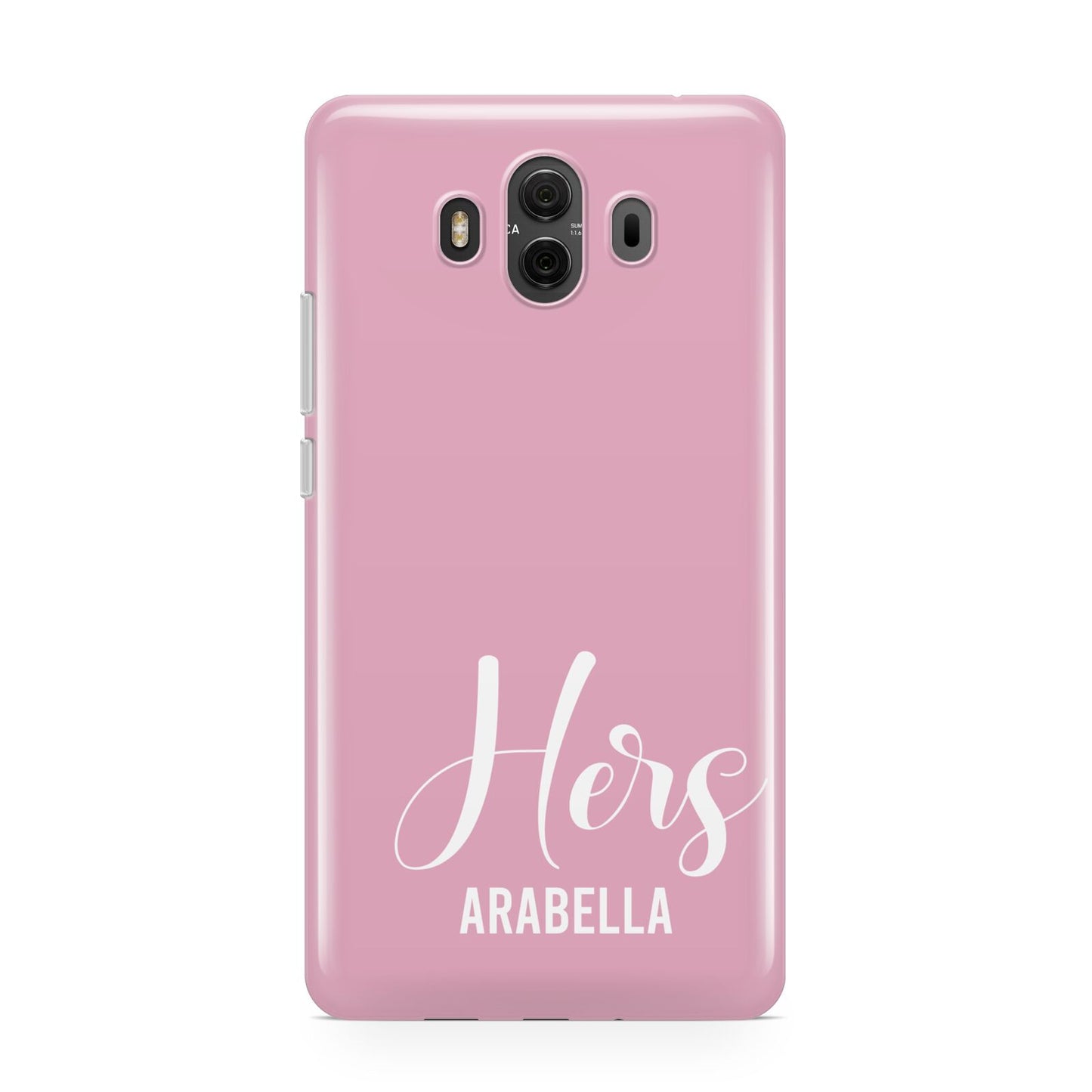 His or Hers Personalised Huawei Mate 10 Protective Phone Case