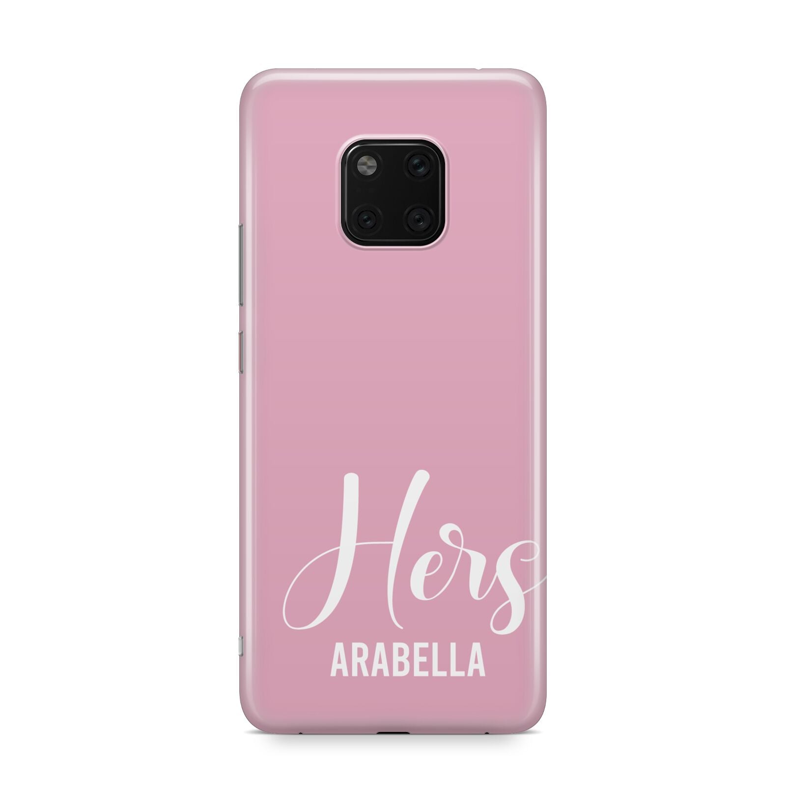 His or Hers Personalised Huawei Mate 20 Pro Phone Case