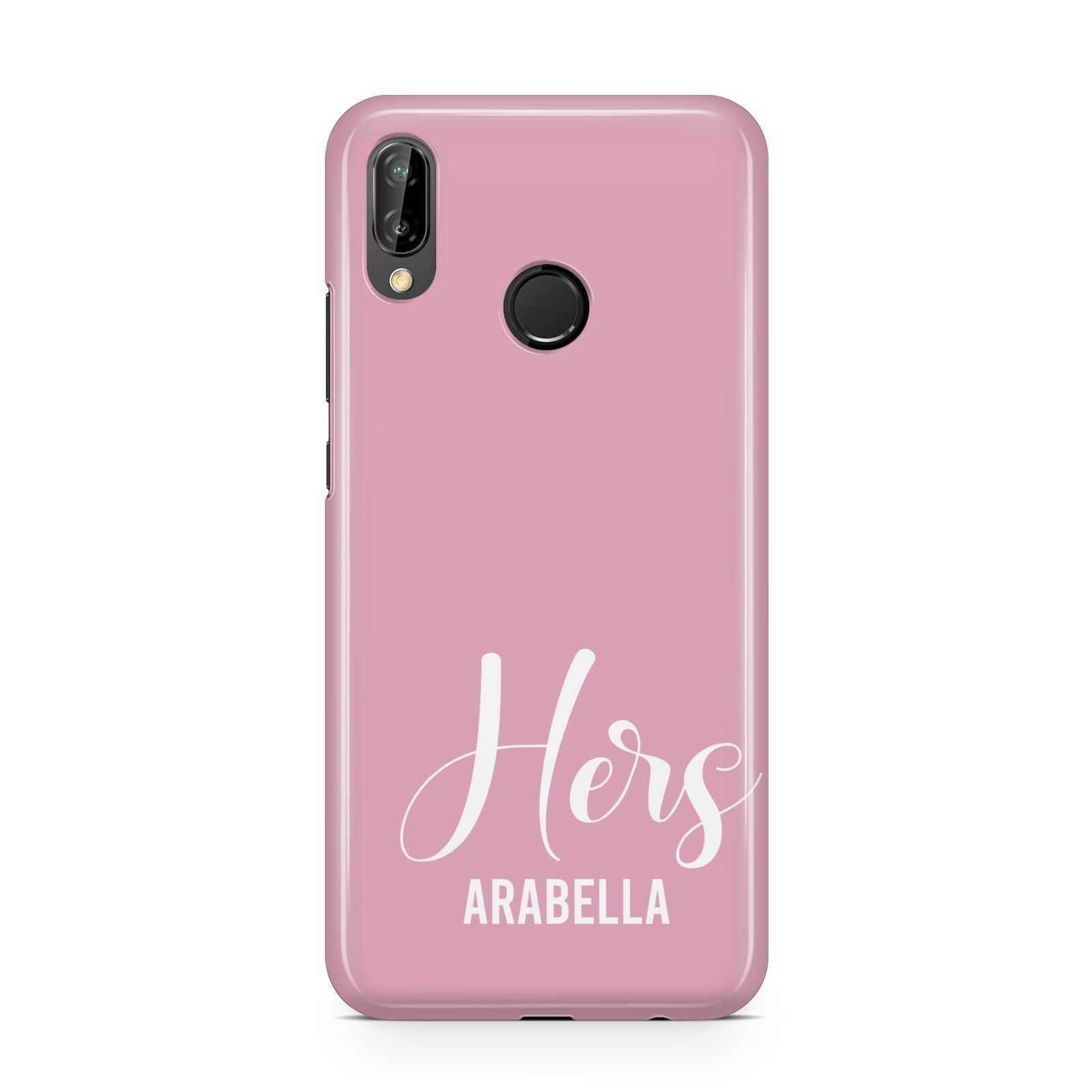 His or Hers Personalised Huawei P20 Lite Phone Case