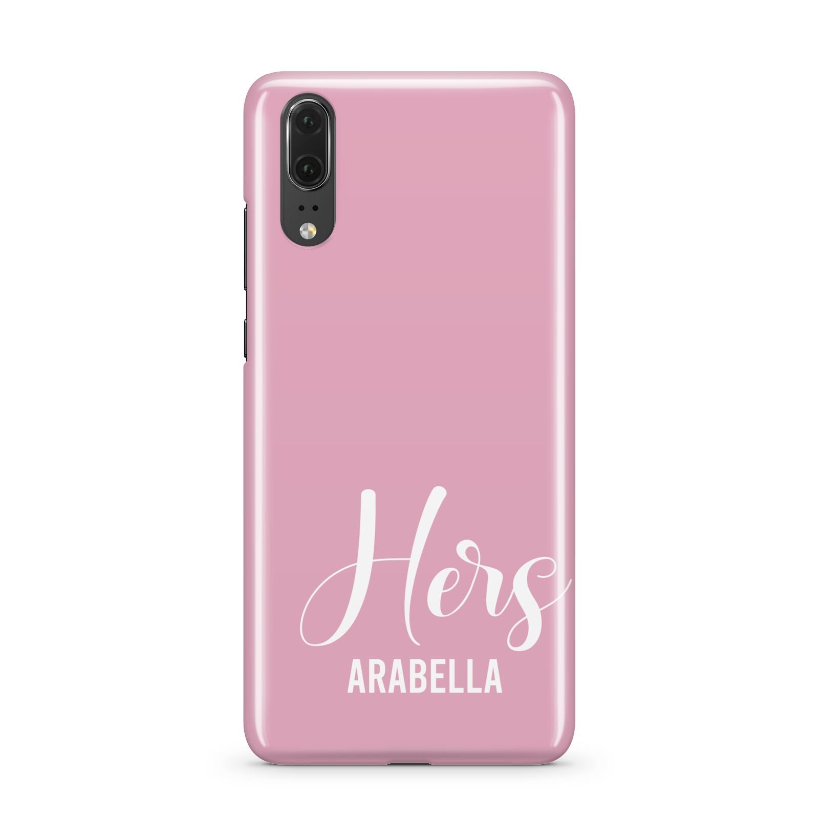 His or Hers Personalised Huawei P20 Phone Case