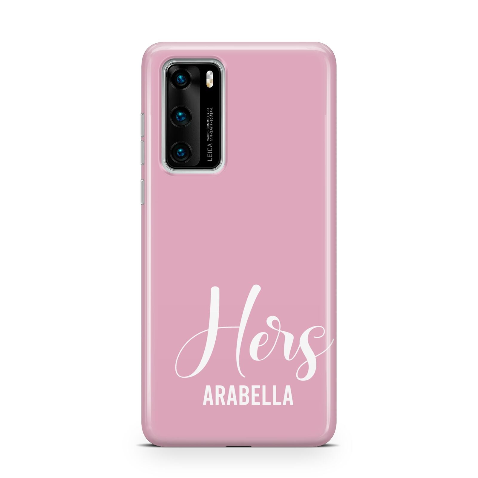 His or Hers Personalised Huawei P40 Phone Case