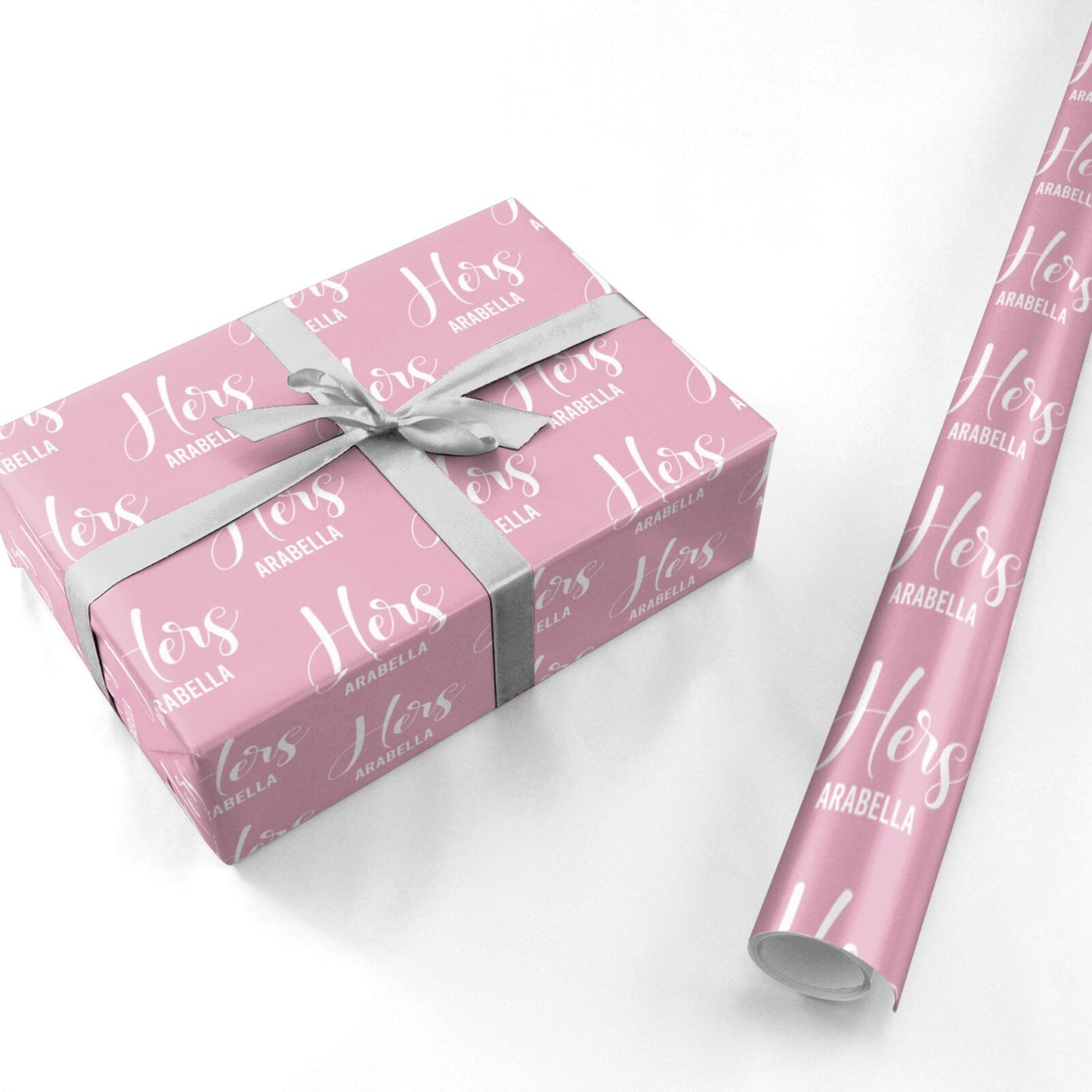 His or Hers Personalised Personalised Wrapping Paper