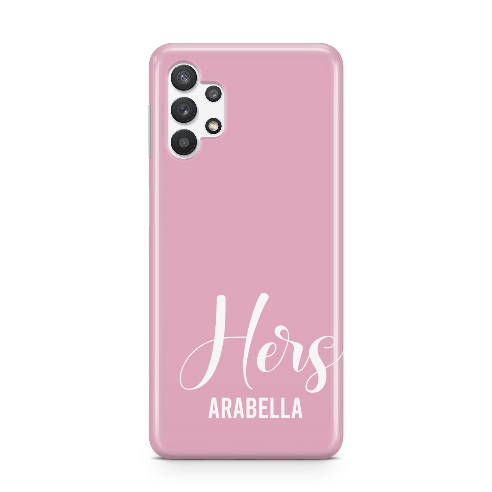 His or Hers Personalised Samsung A32 5G Case