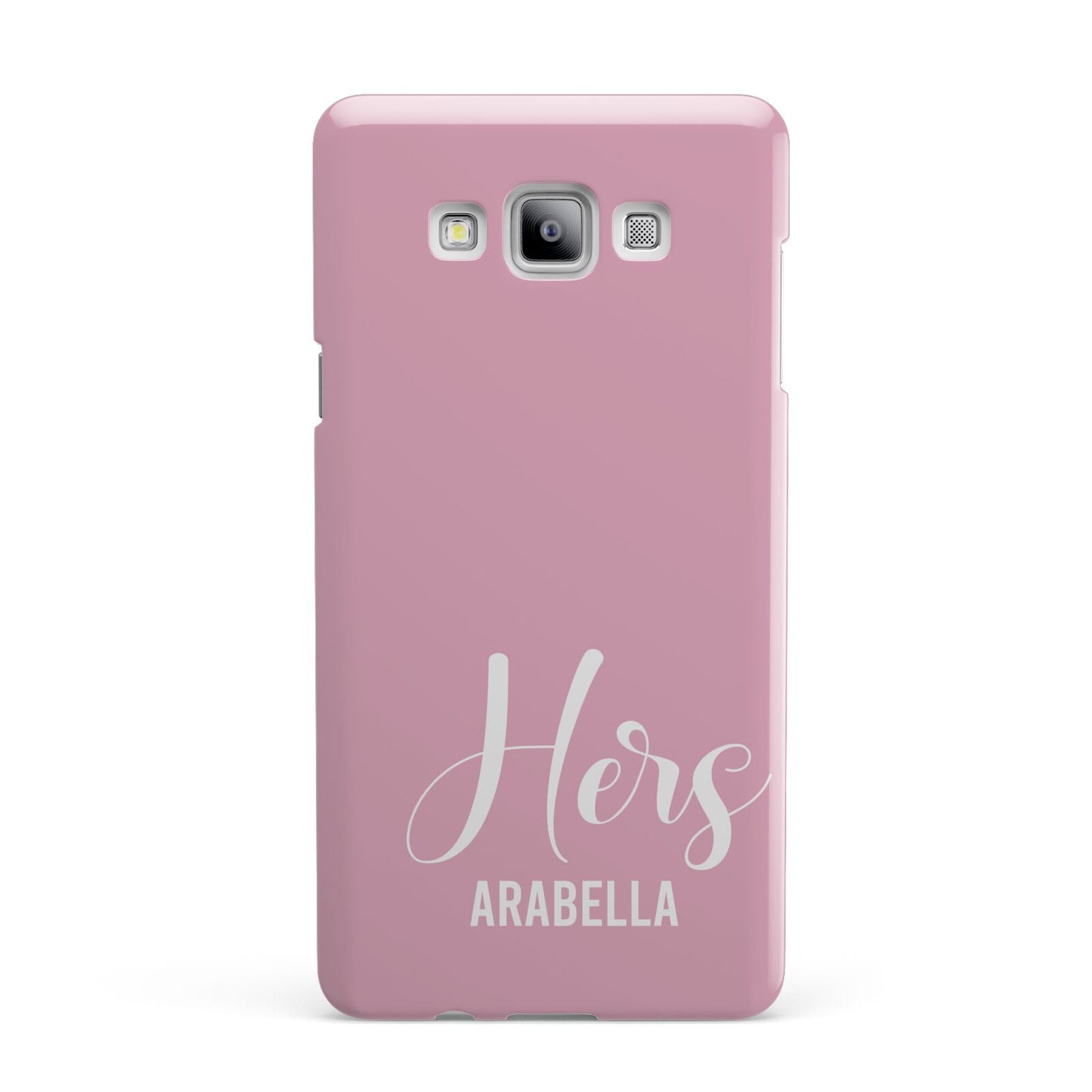 His or Hers Personalised Samsung Galaxy A7 2015 Case