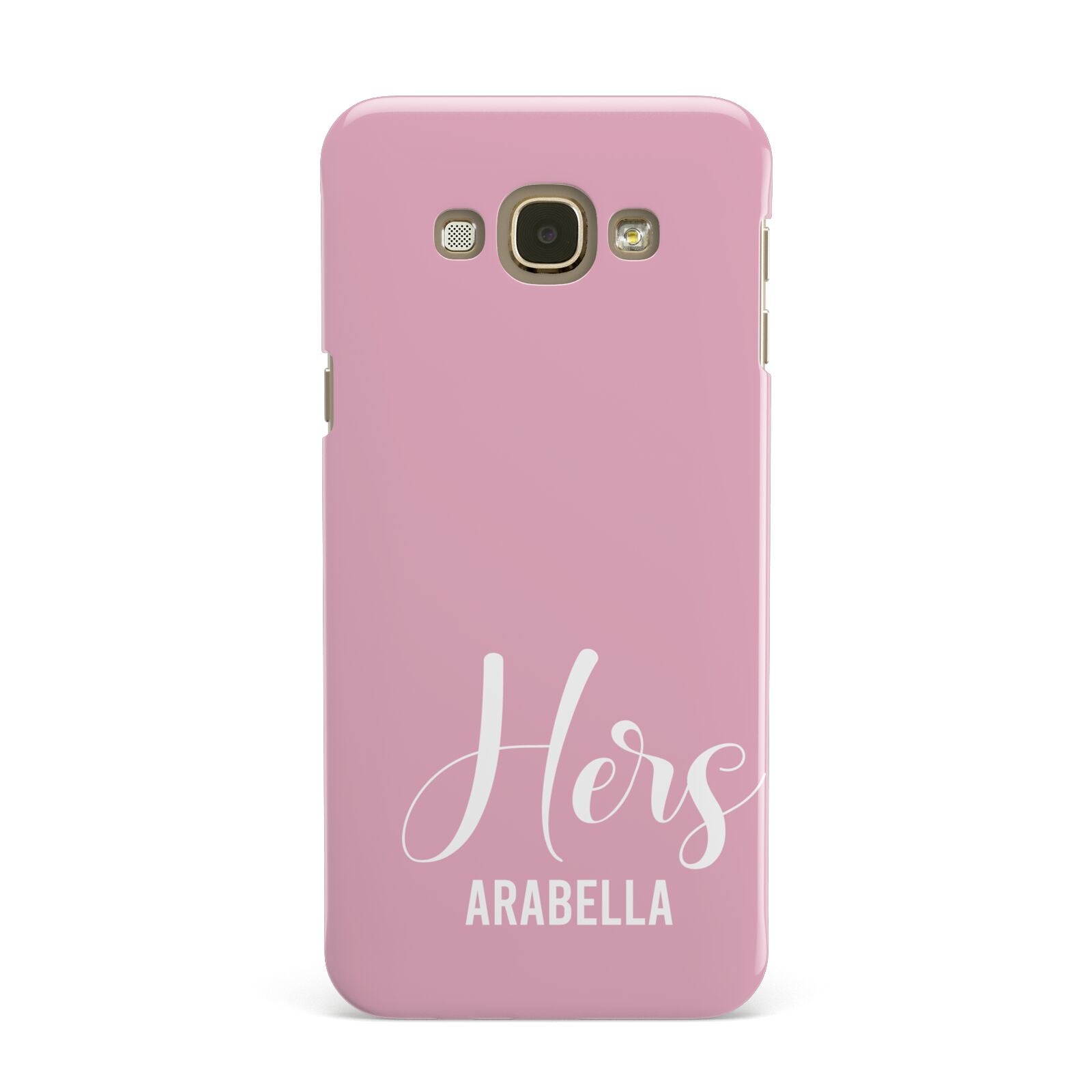 His or Hers Personalised Samsung Galaxy A8 Case