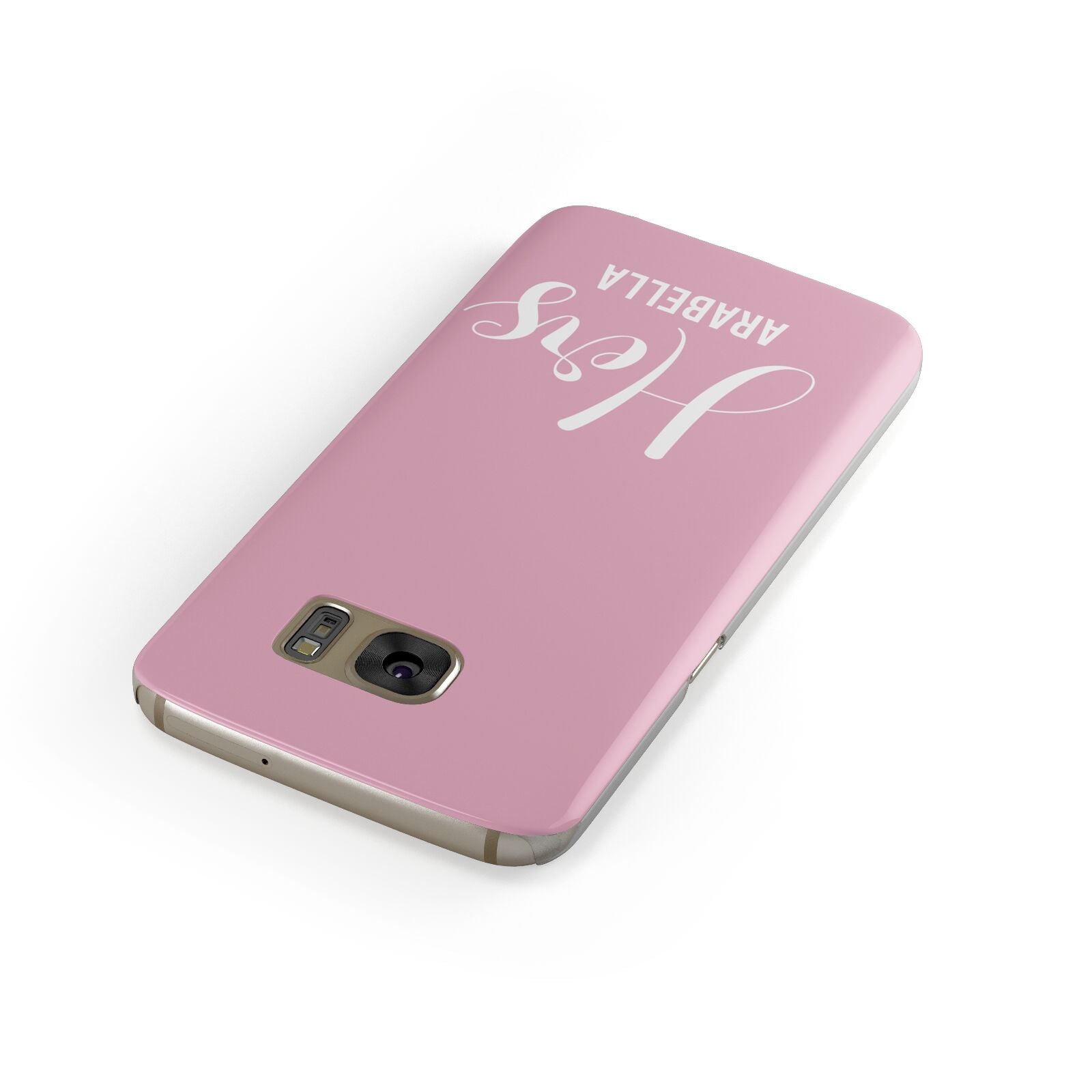 His or Hers Personalised Samsung Galaxy Case Front Close Up