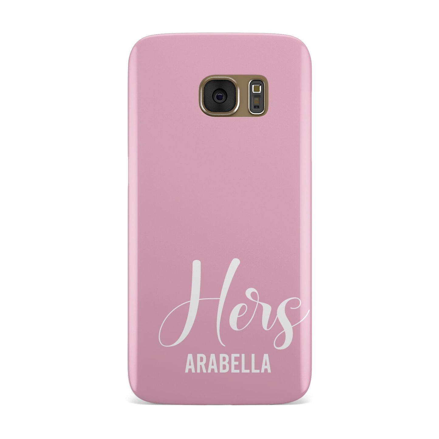 His or Hers Personalised Samsung Galaxy Case