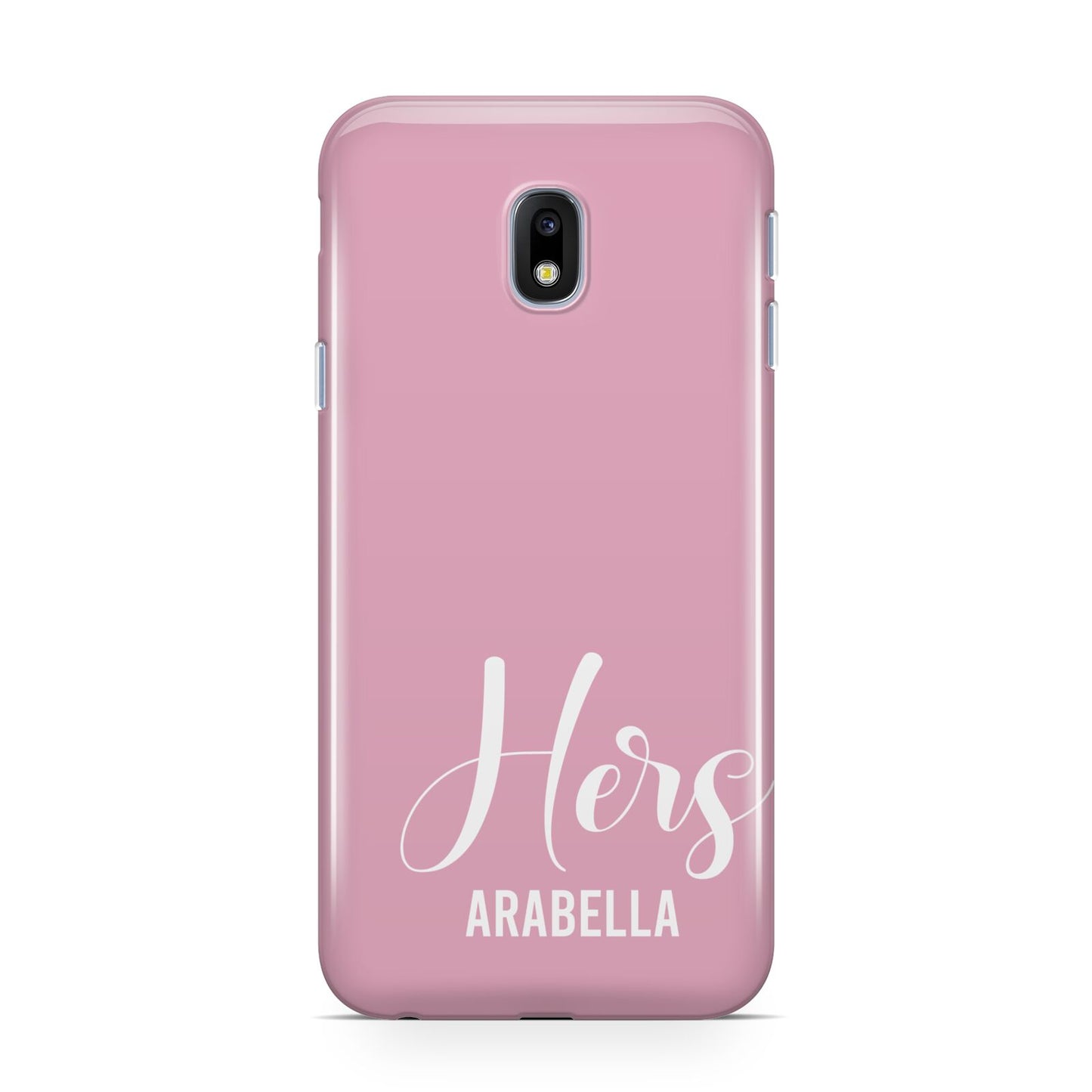 His or Hers Personalised Samsung Galaxy J3 2017 Case