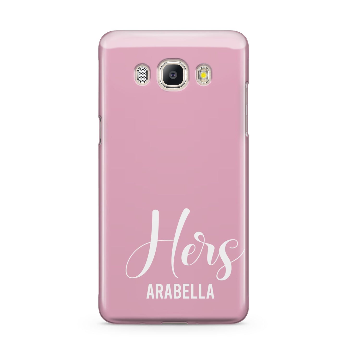 His or Hers Personalised Samsung Galaxy J5 2016 Case