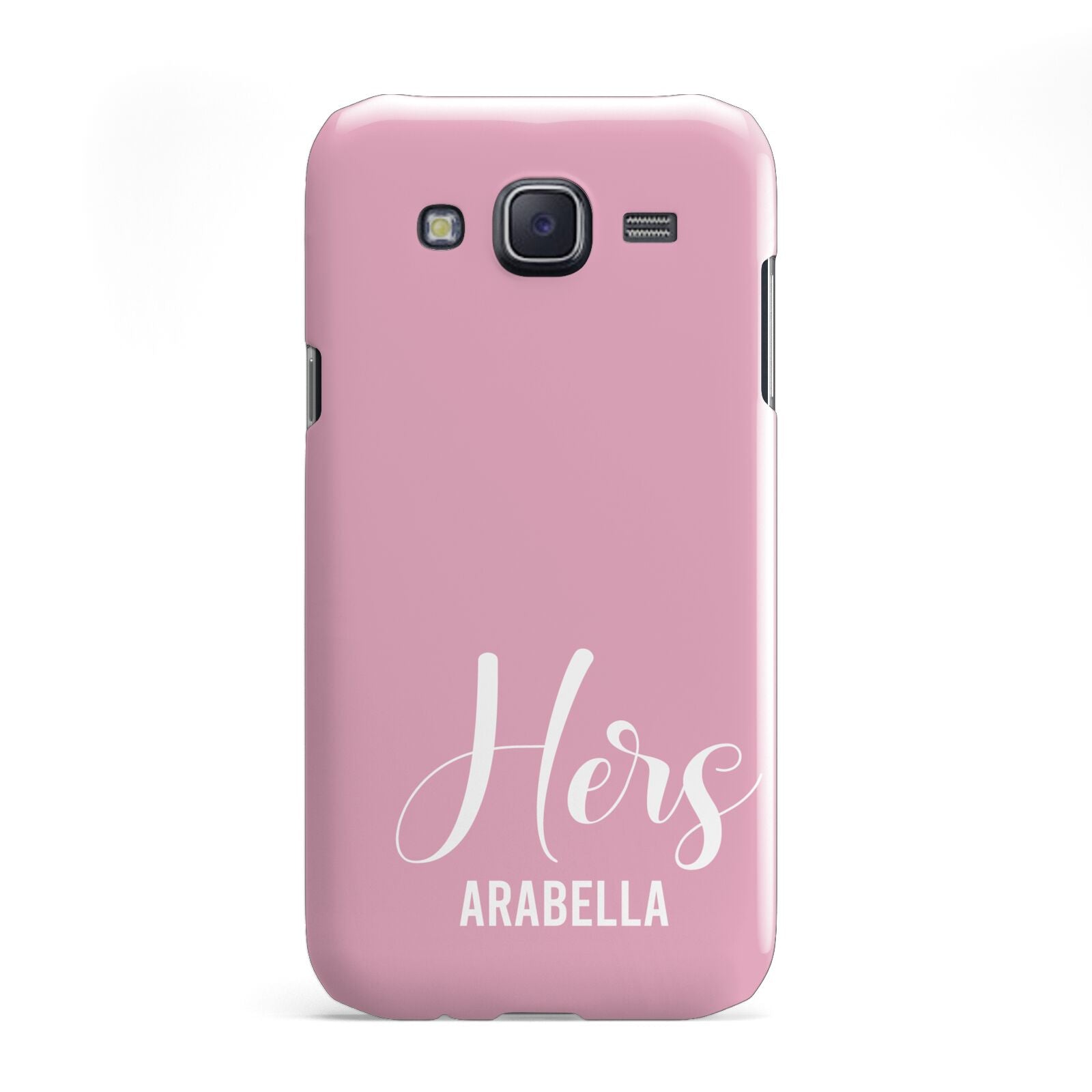 His or Hers Personalised Samsung Galaxy J5 Case