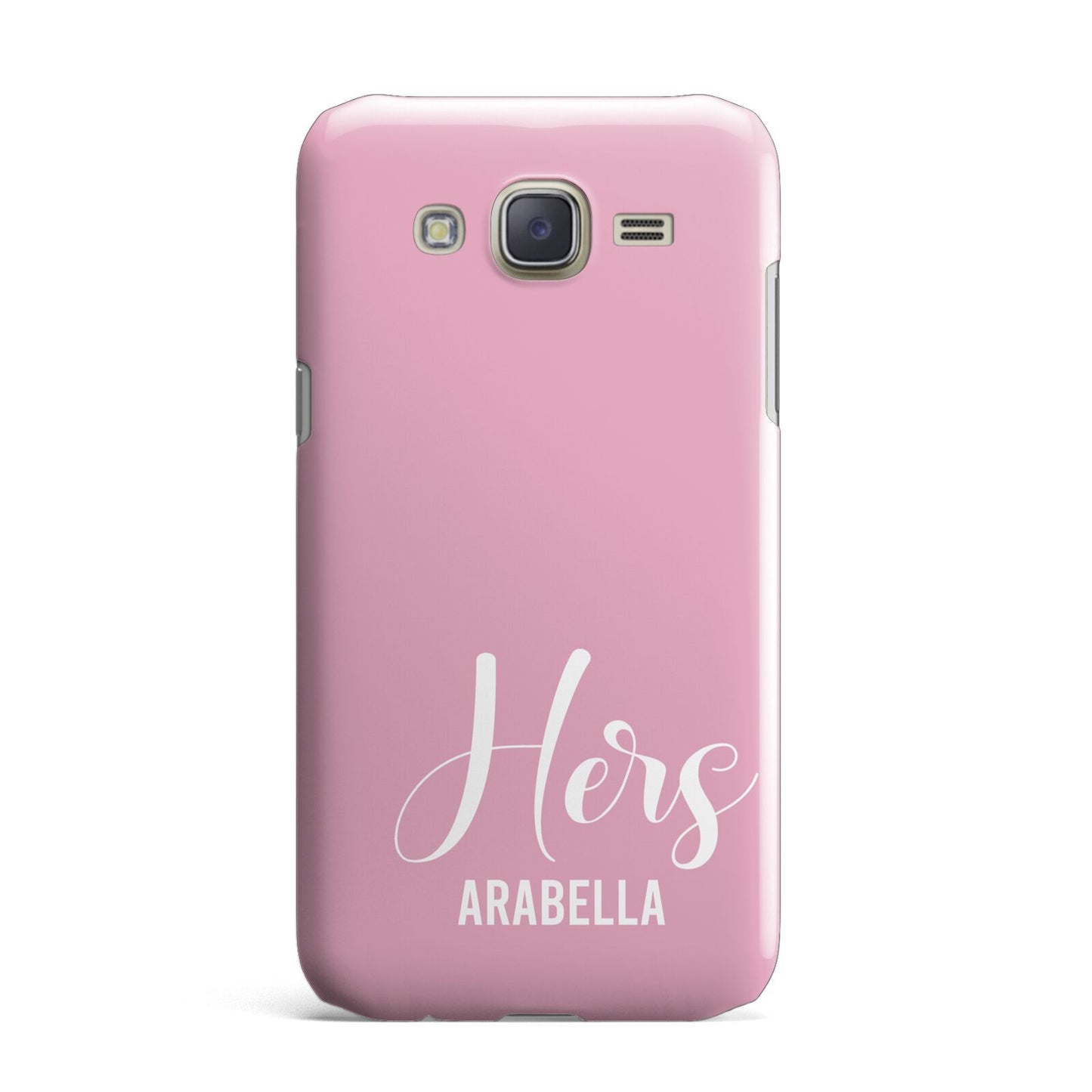 His or Hers Personalised Samsung Galaxy J7 Case