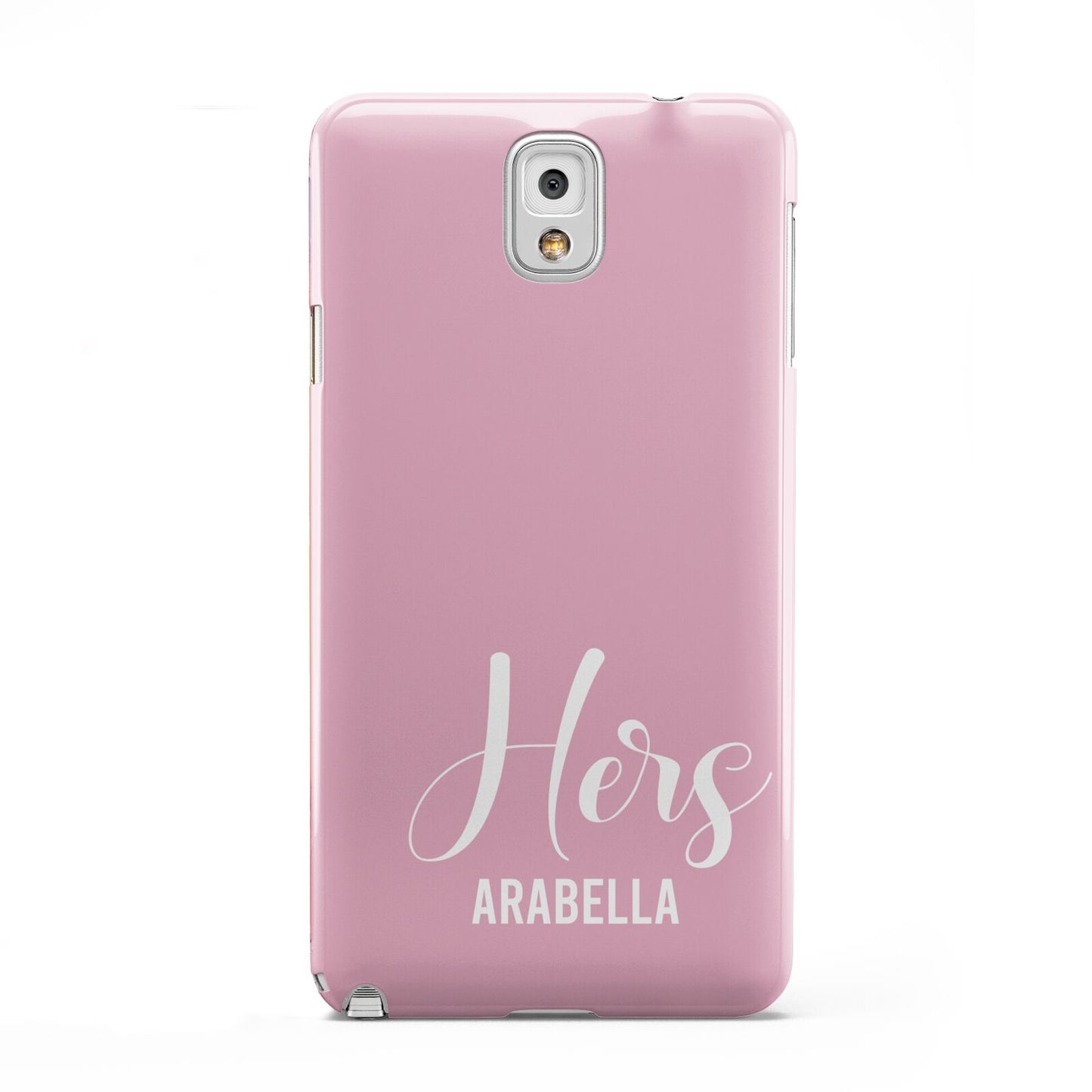 His or Hers Personalised Samsung Galaxy Note 3 Case