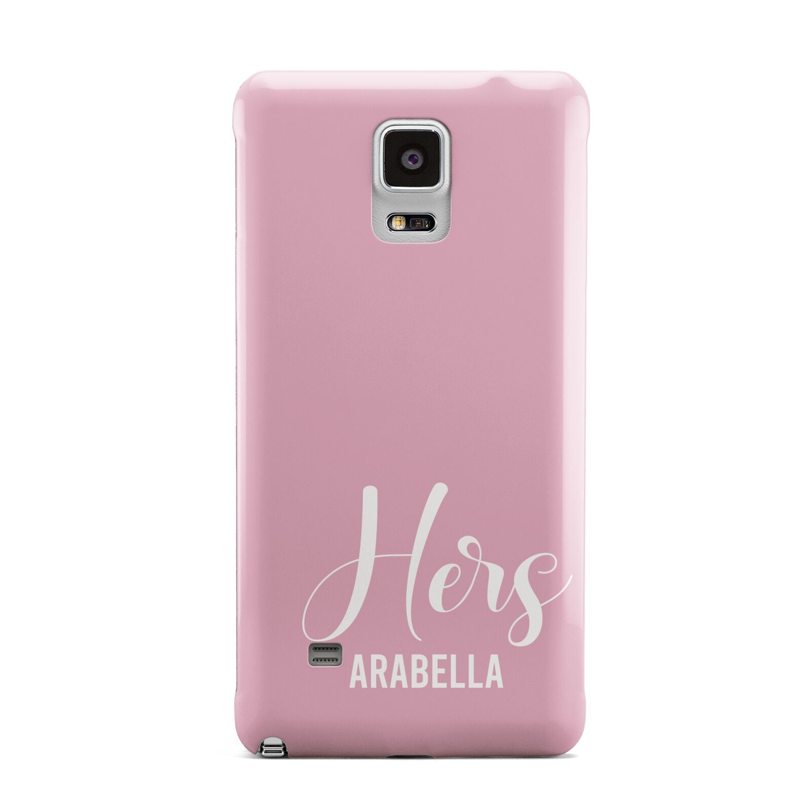 His or Hers Personalised Samsung Galaxy Note 4 Case