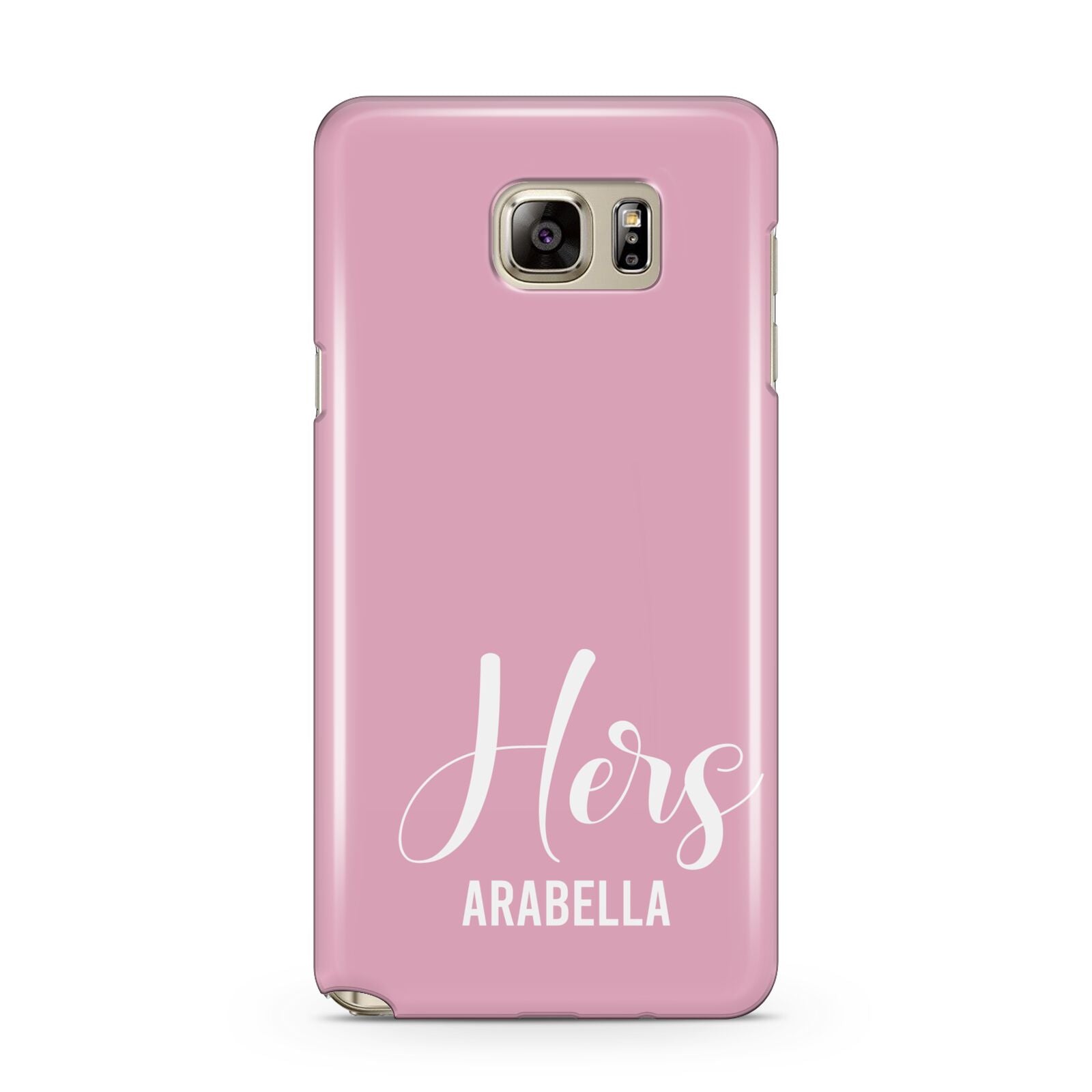 His or Hers Personalised Samsung Galaxy Note 5 Case