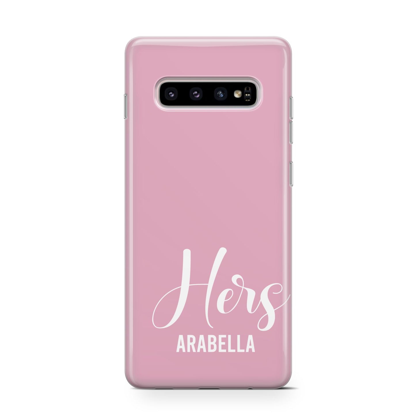 His or Hers Personalised Samsung Galaxy S10 Case