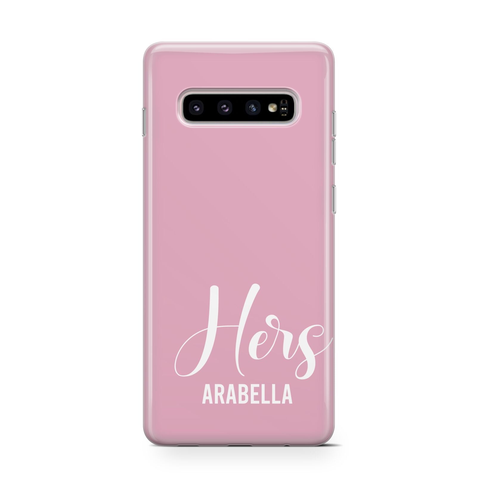 His or Hers Personalised Samsung Galaxy S10 Case