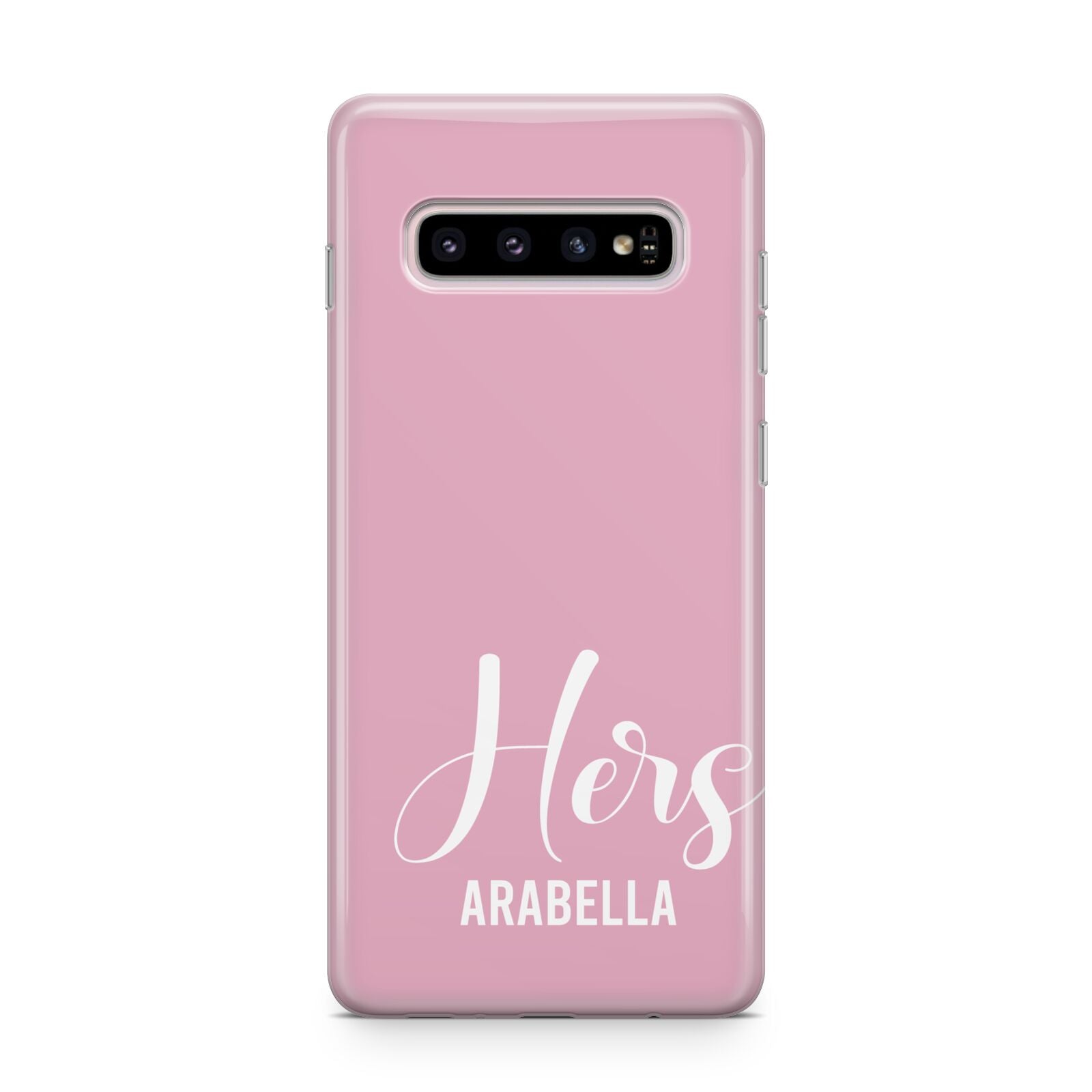 His or Hers Personalised Samsung Galaxy S10 Plus Case