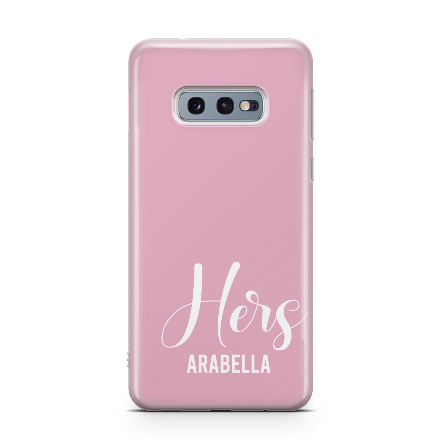 His or Hers Personalised Samsung Galaxy S10E Case