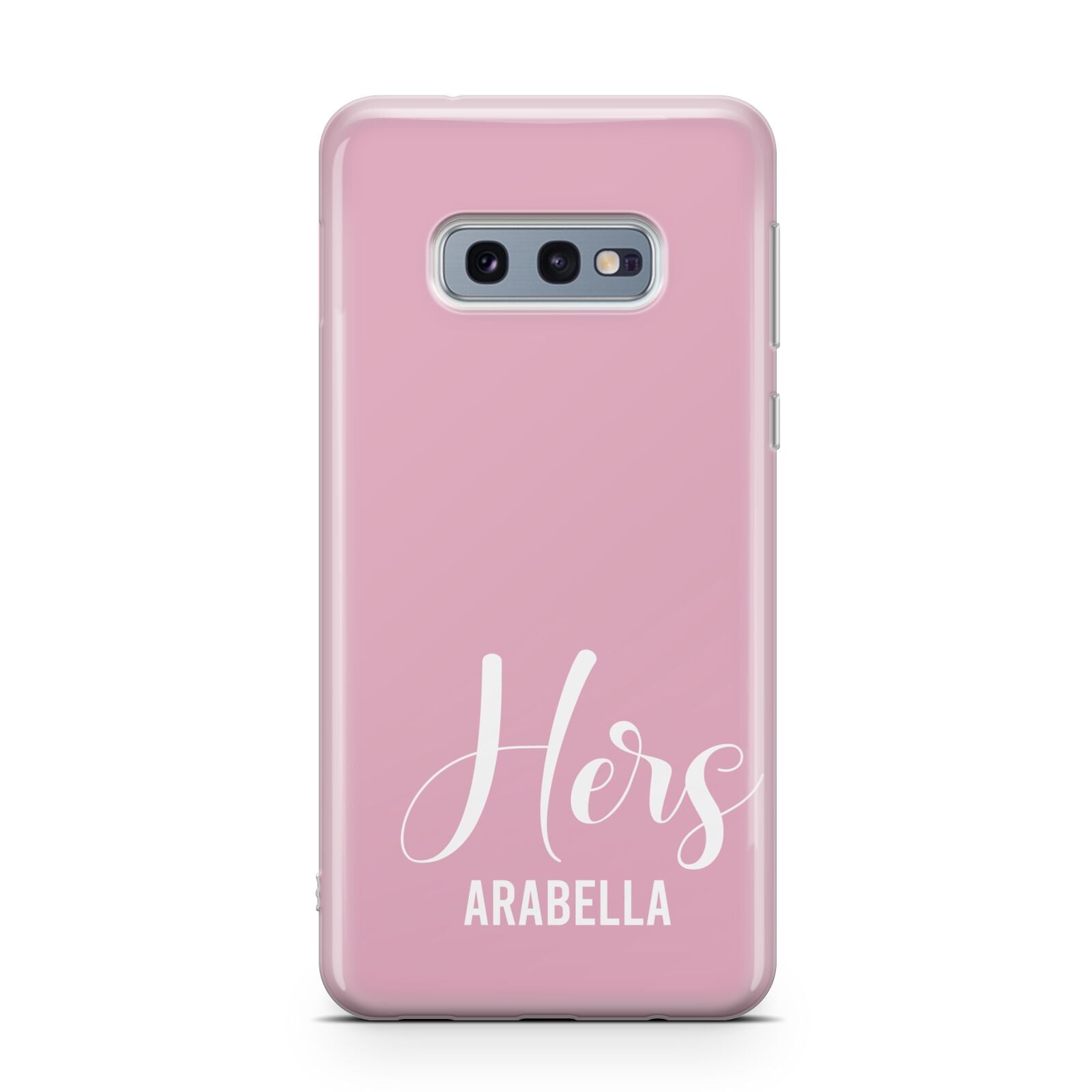 His or Hers Personalised Samsung Galaxy S10E Case